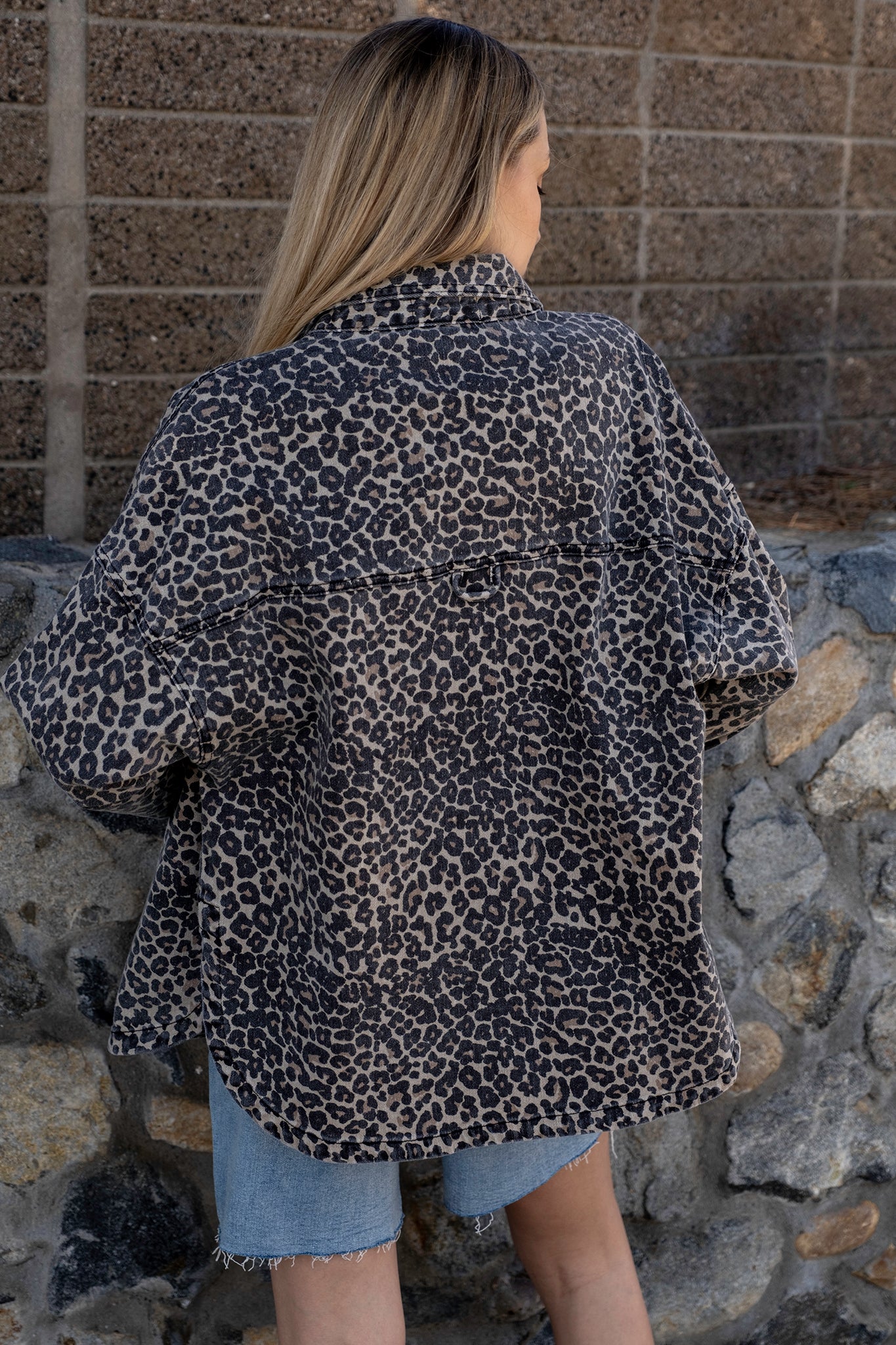 Wild & Free Leopard Print Shacket