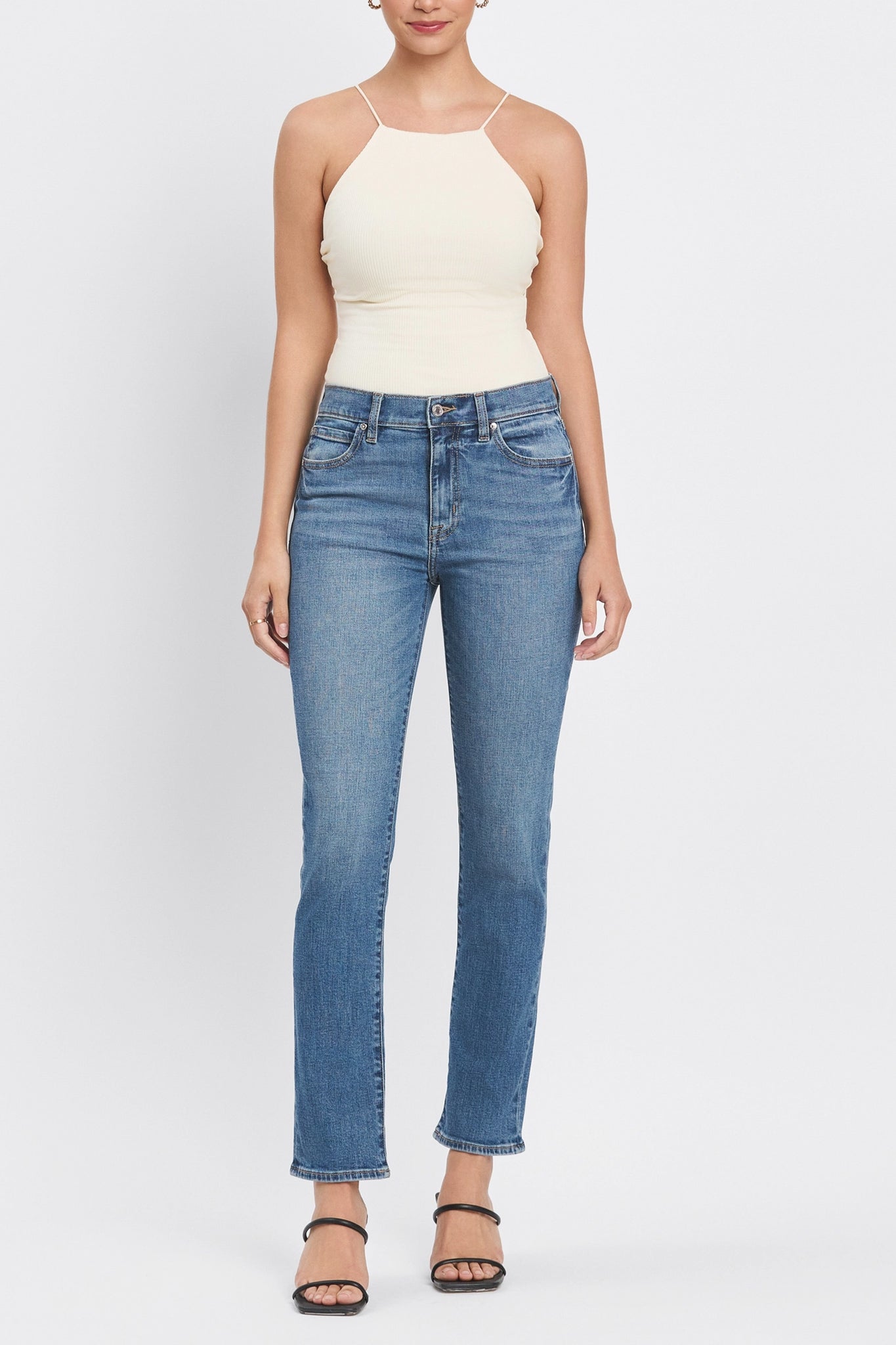 Eunina Gina Slim Straight Jeans in Wilder