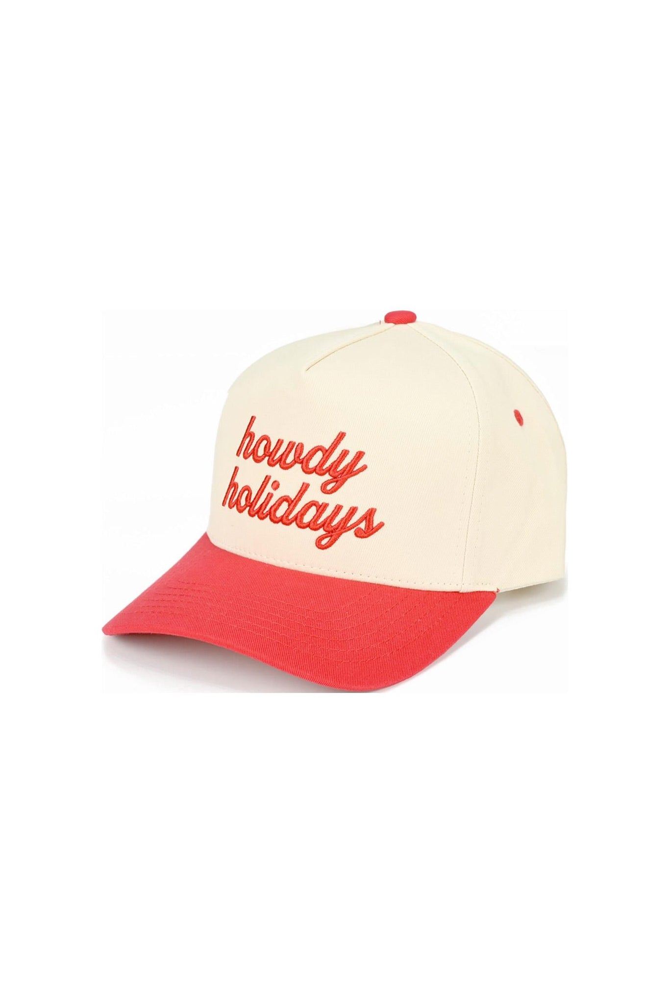 Howdy Holidays Hat in Red