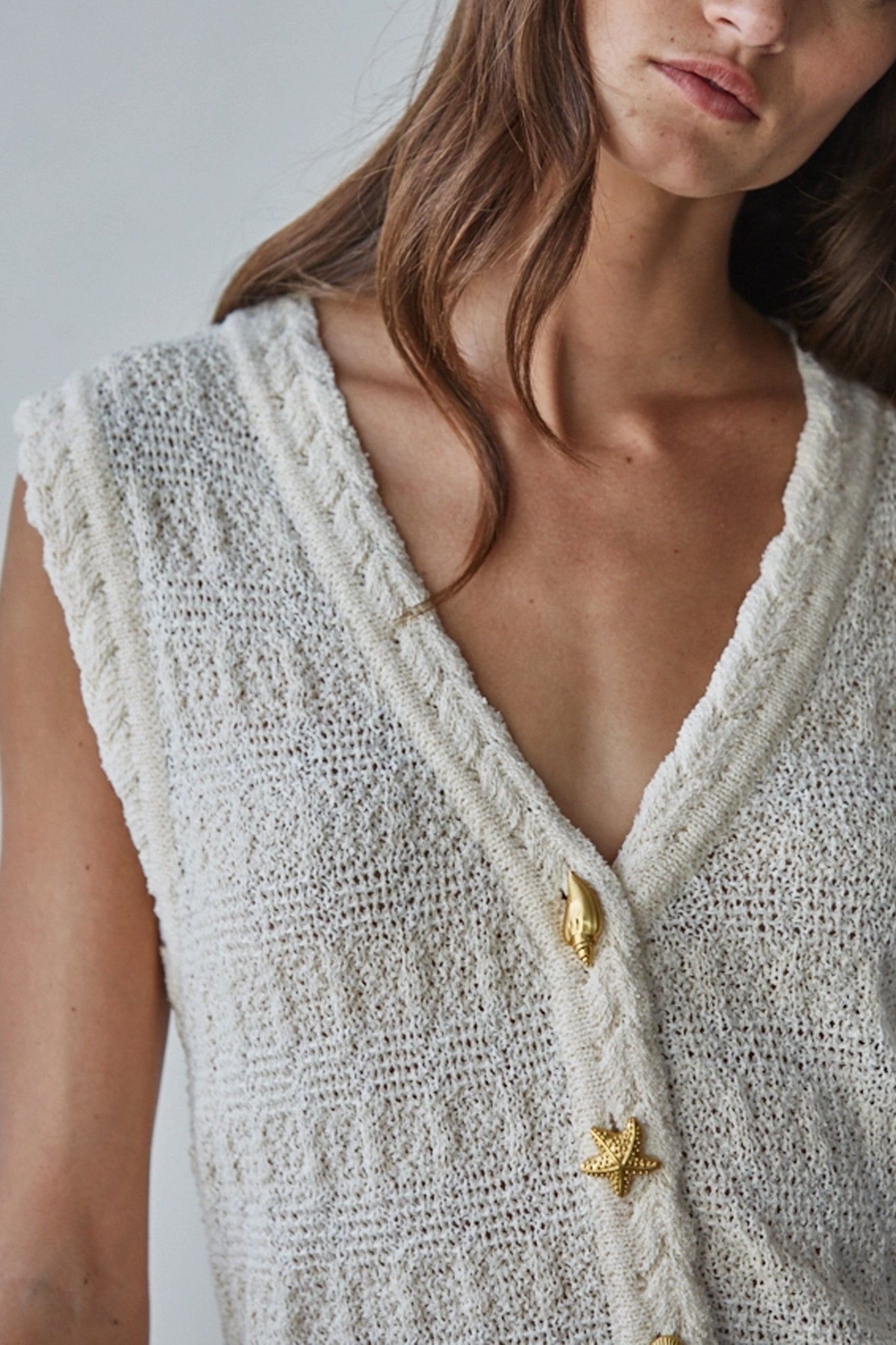 Seaside Treasure Knit Vest