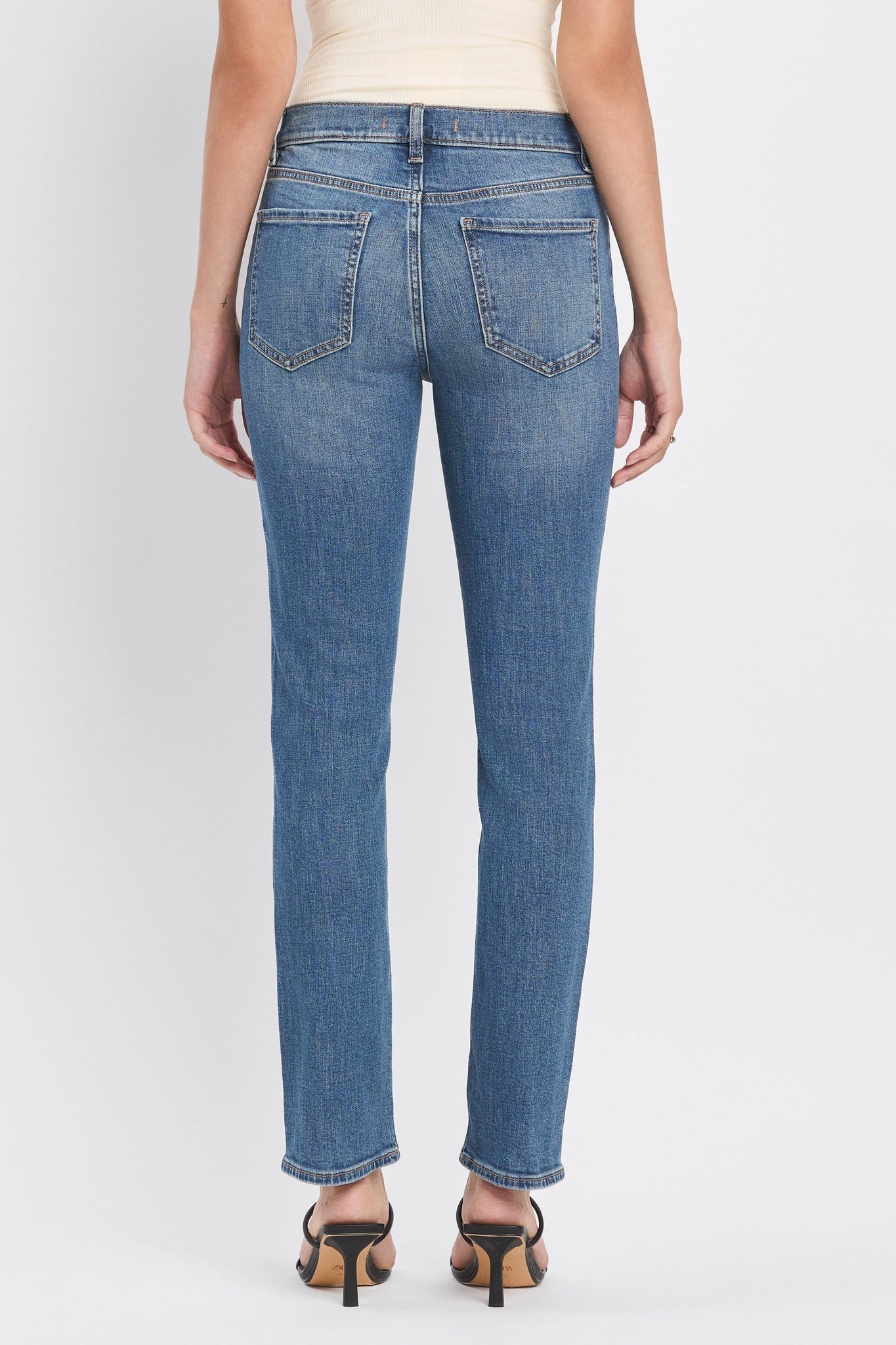 Eunina Gina Slim Straight Jeans in Wilder