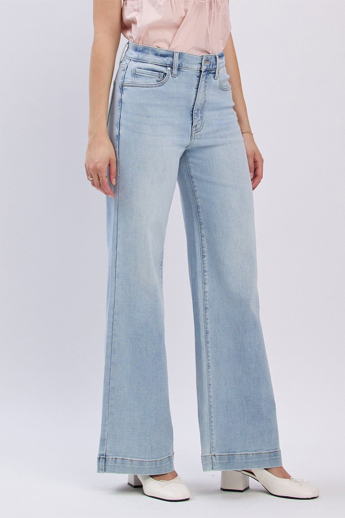 Eunina Chloe Super High Rise Trouser in Bailey