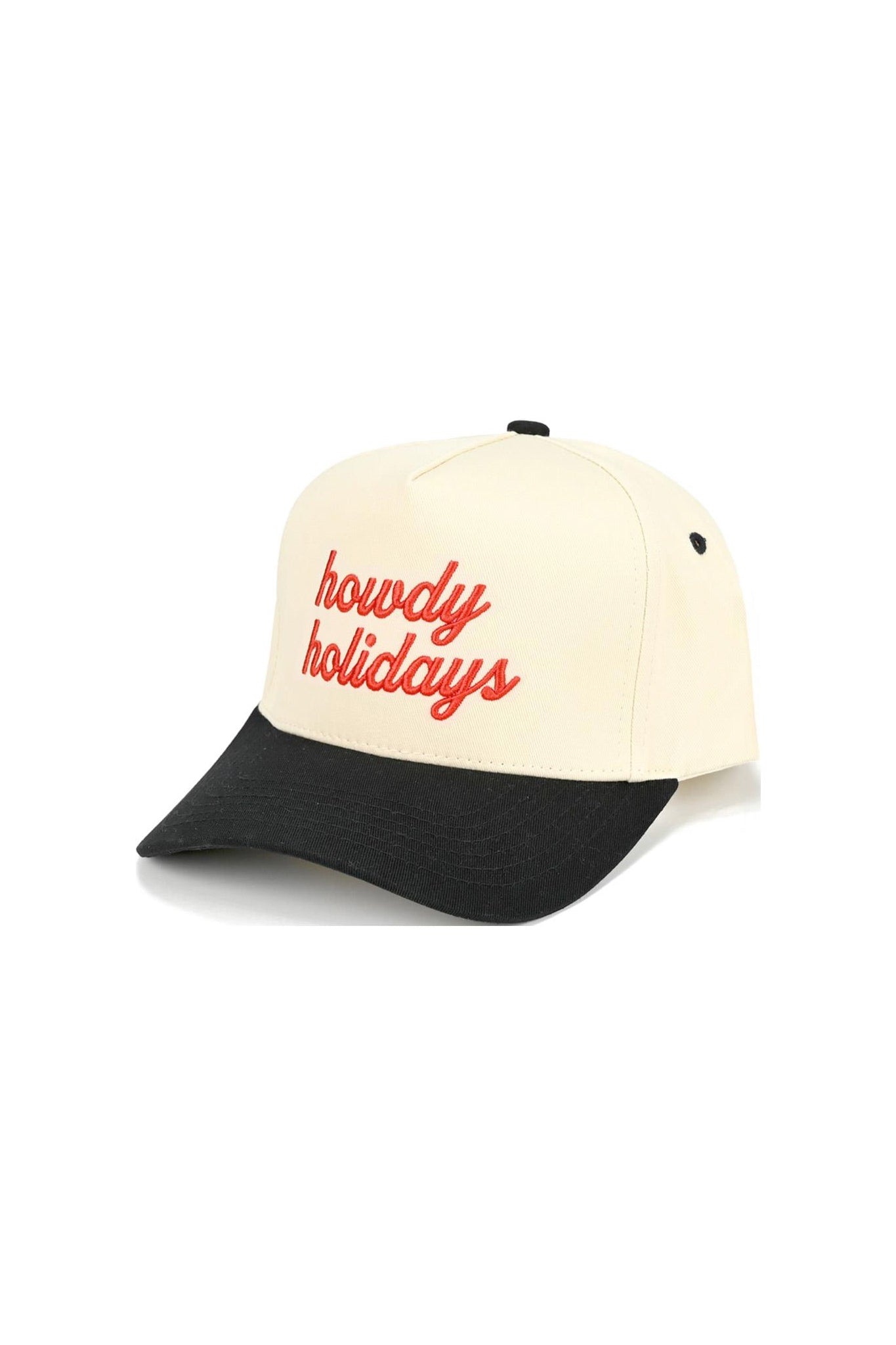 Howdy Holidays Hat in Black