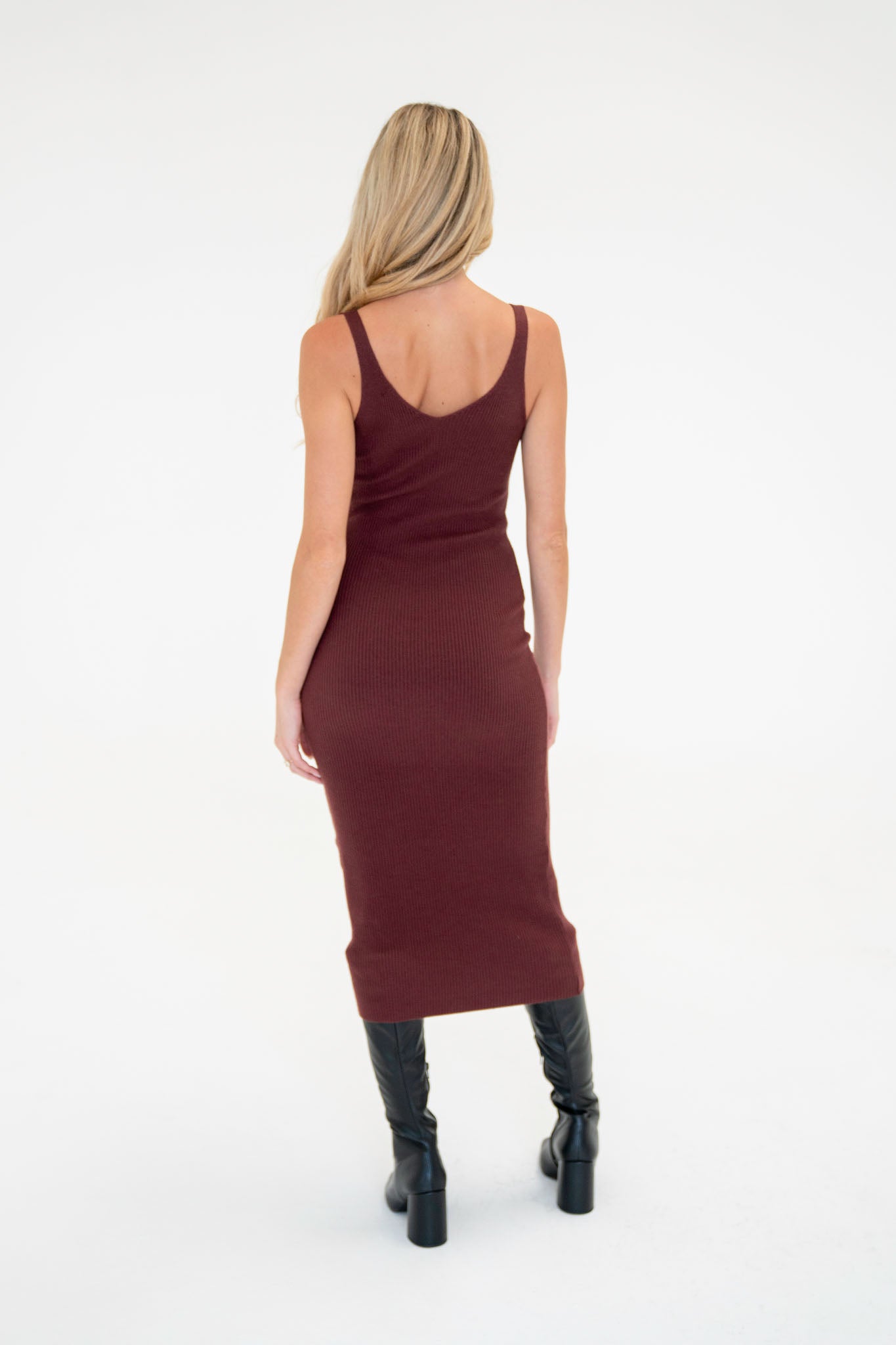 View 4 of Acer Midi Dress, a Dresses from Larrea Cove. Detail: .