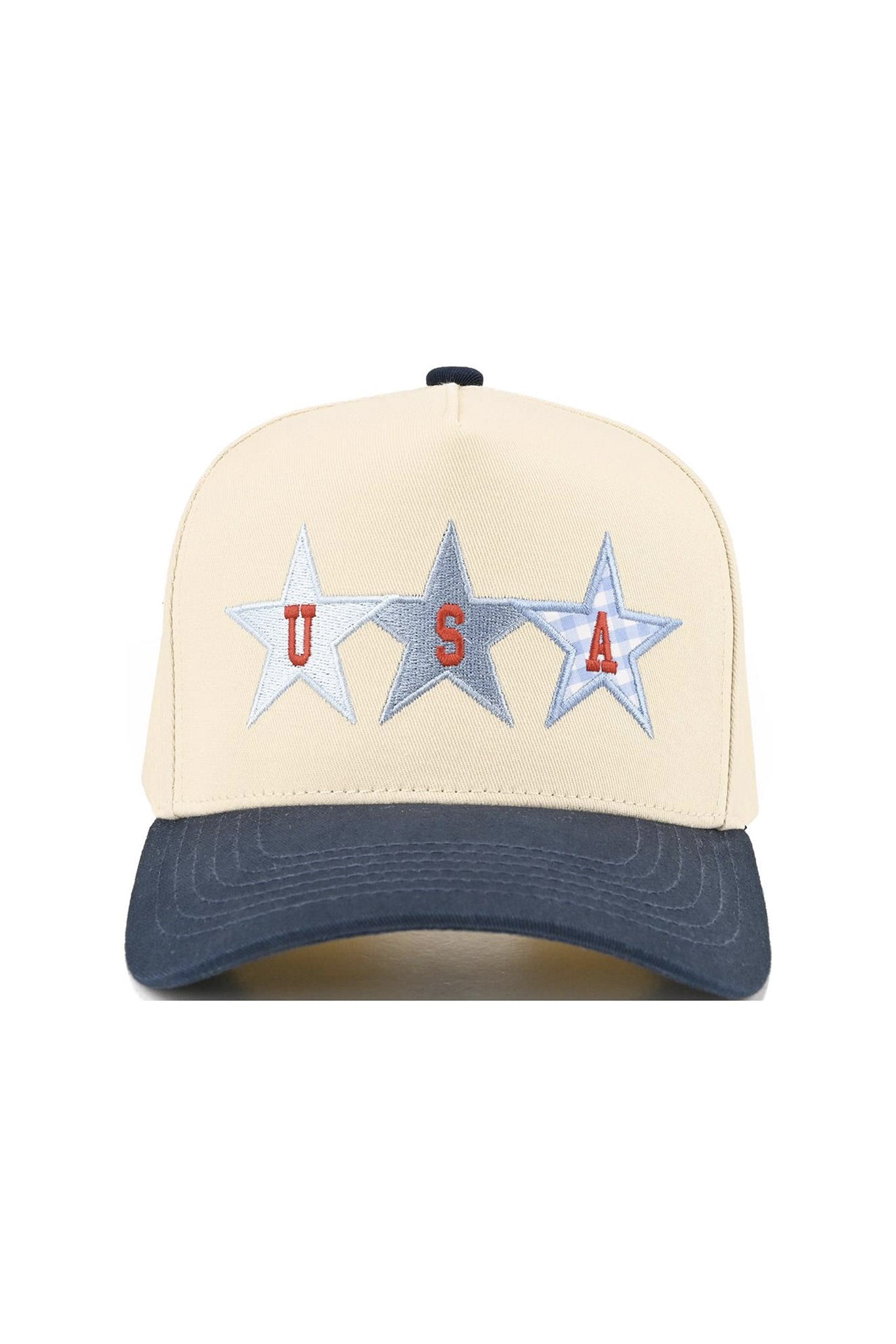 Americana Stars Trucker Hat in Blue