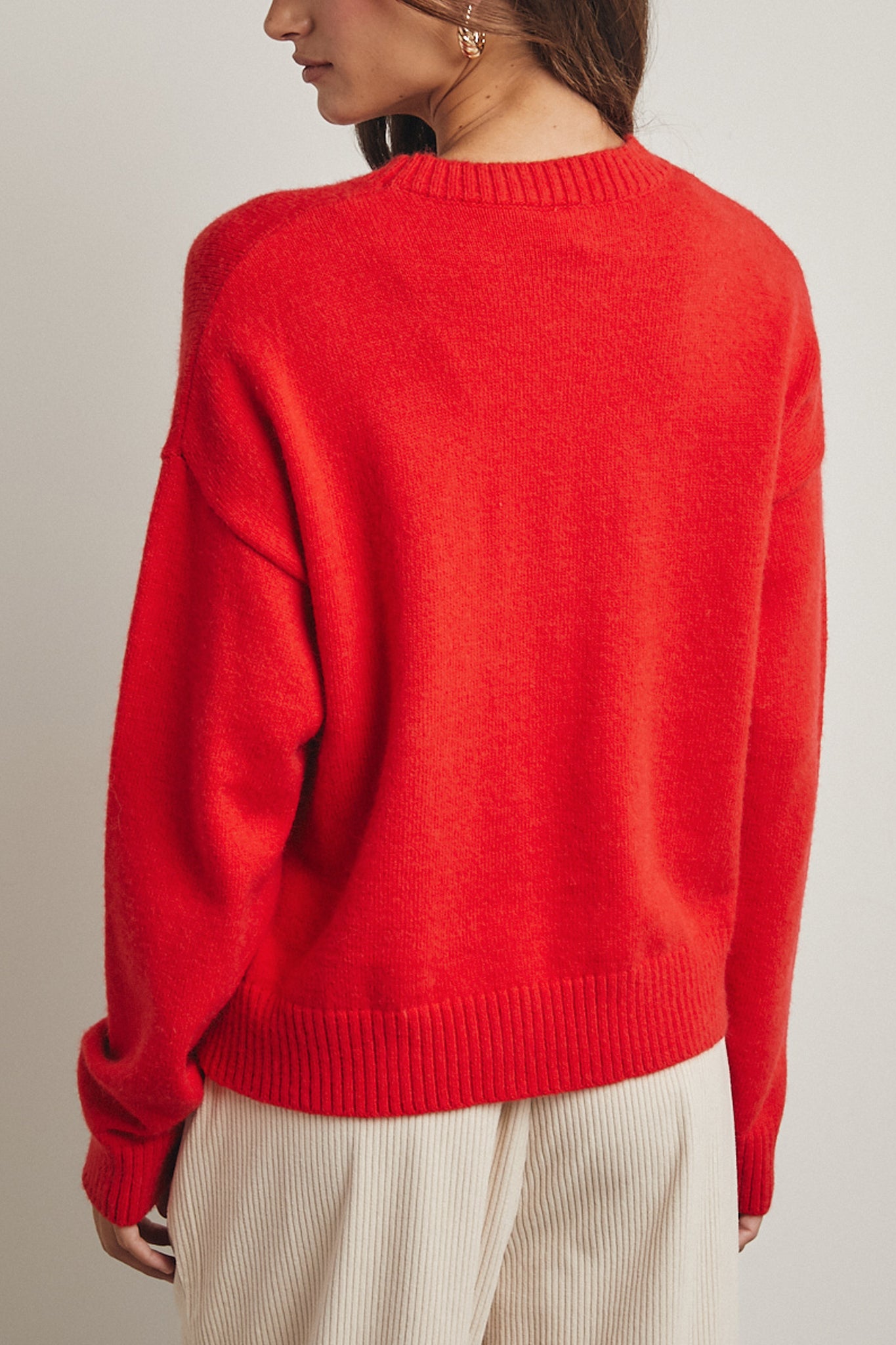 Bow Cable Knit Sweater