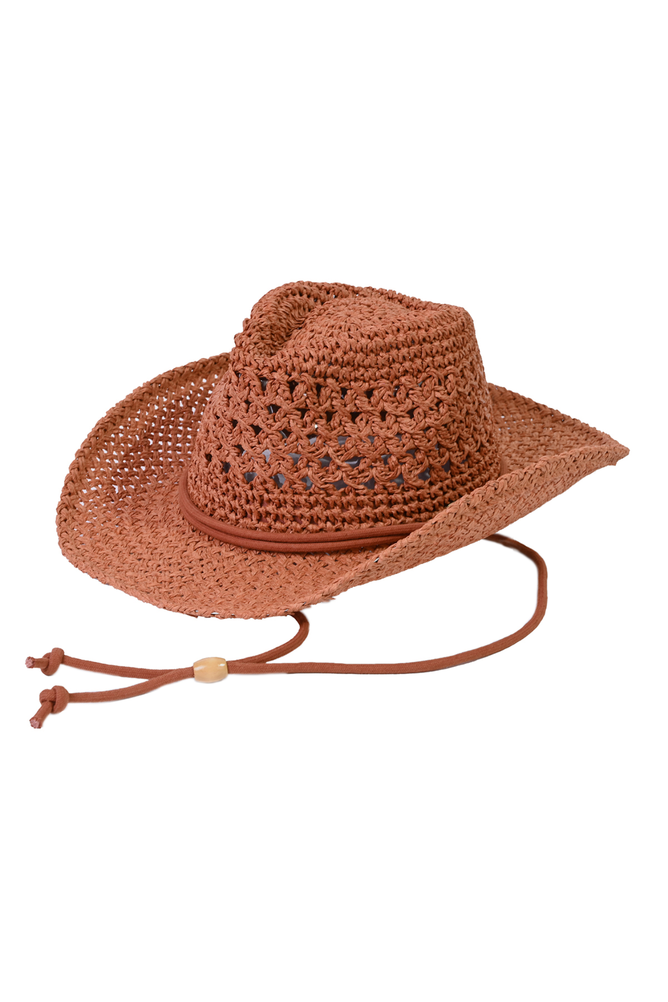 View 2 of Clay Cowboy Hat, a Hats from Larrea Cove. Detail: .