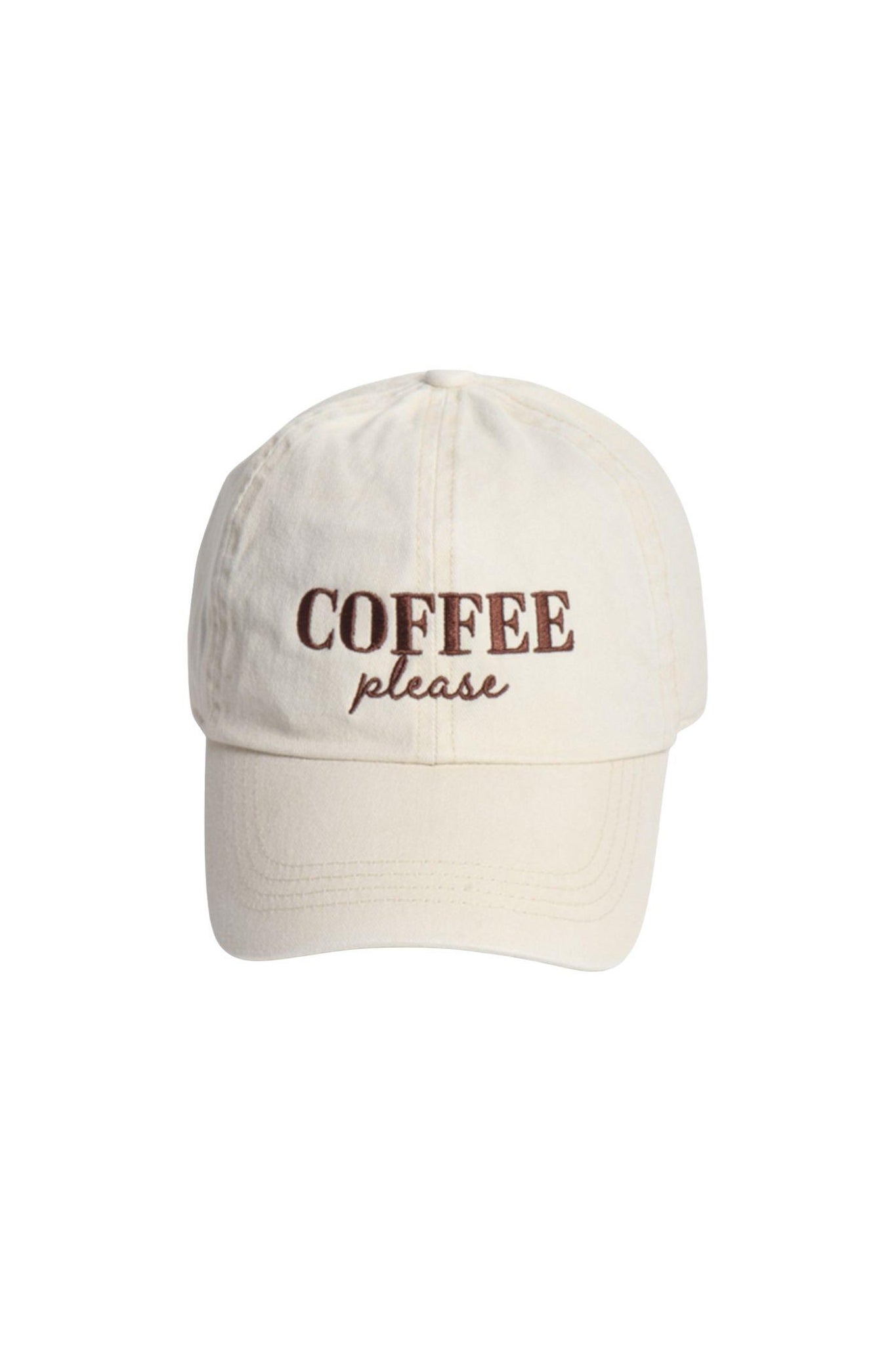 Embrace coastal charm with the Coffee Please Hat in Beige, a must-have accessory from Larrea Cove's new arrivals collection.