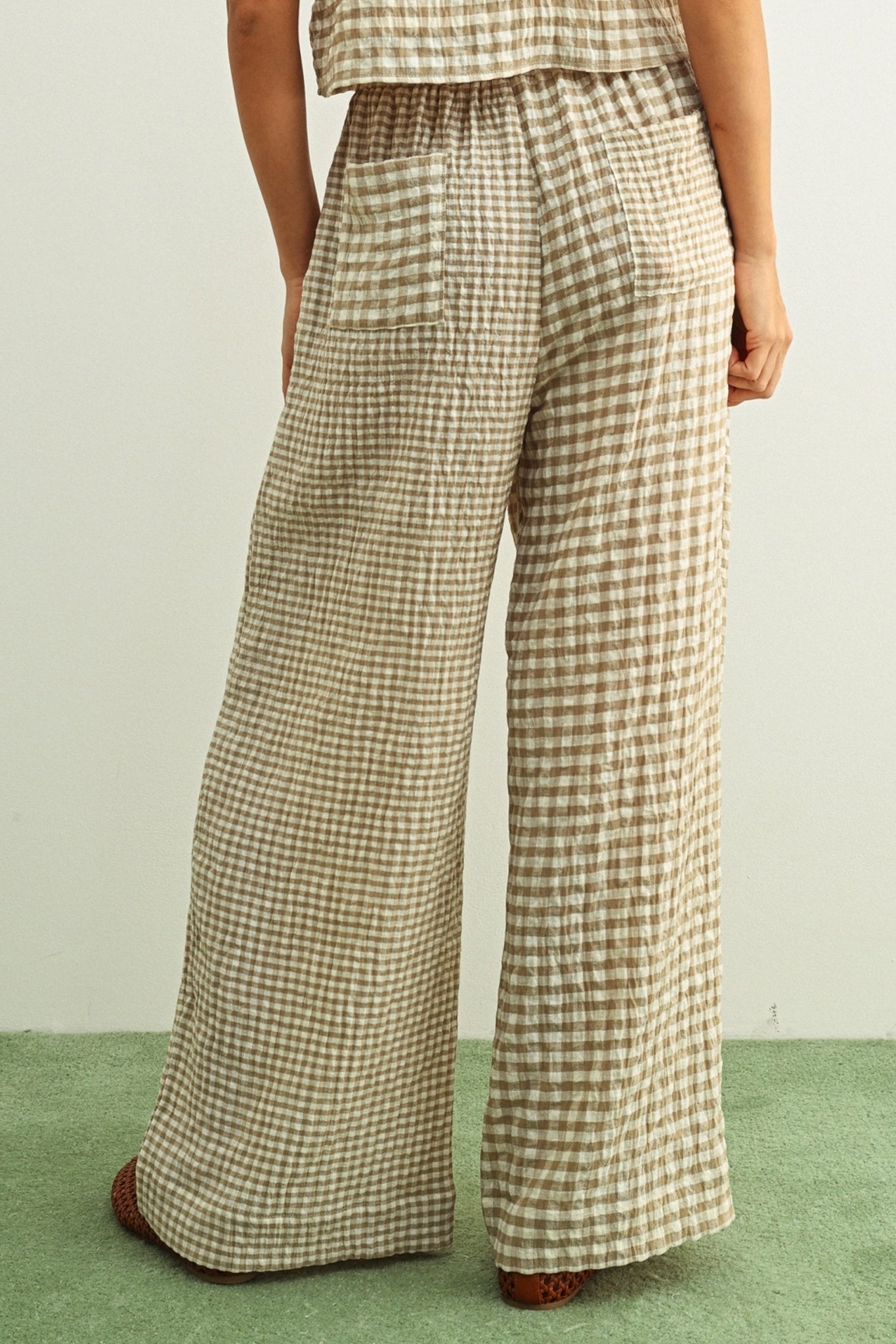 Desert Picnic Gingham Pants