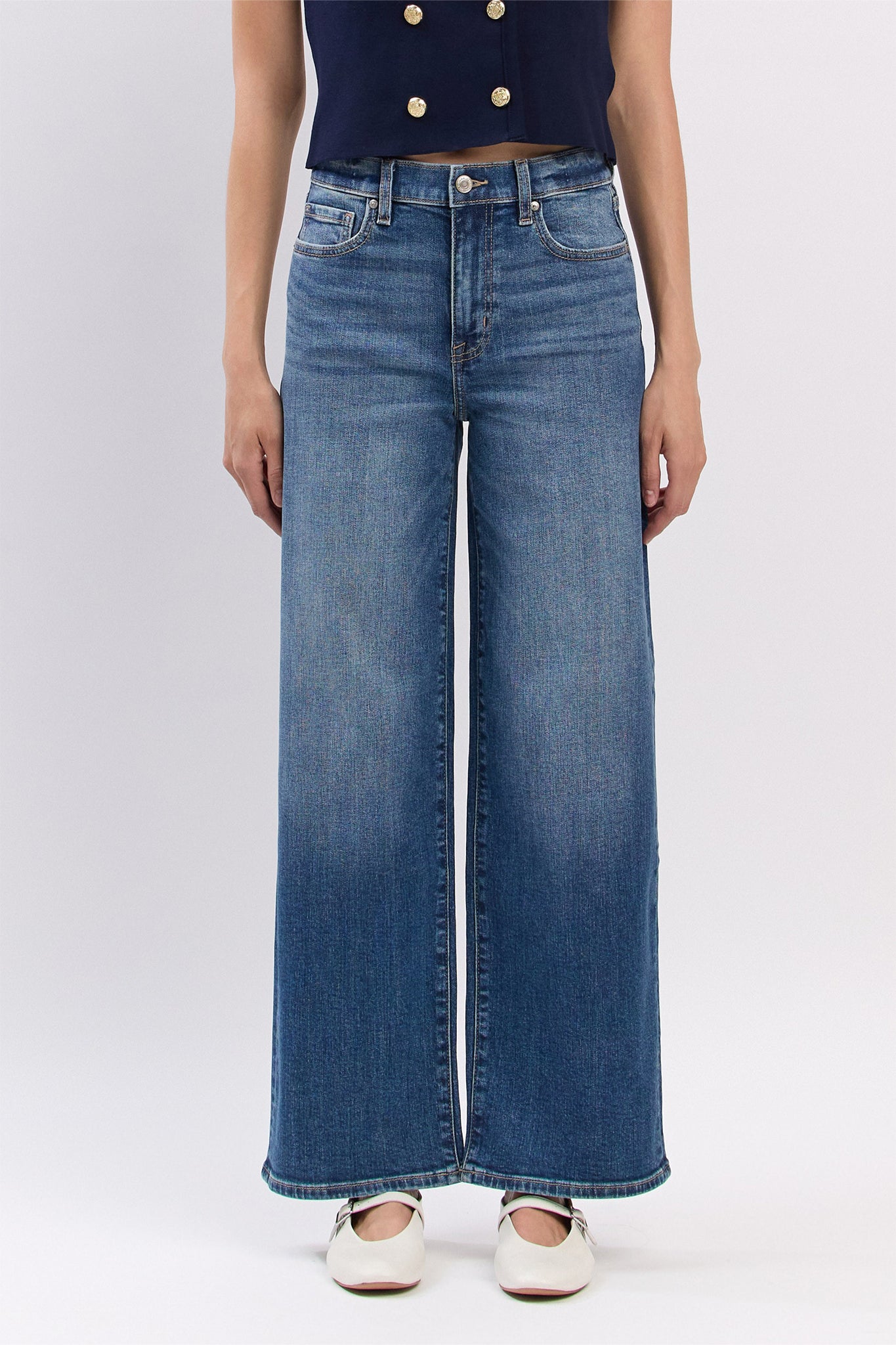 Eunina Brit Wide Leg in Bloom