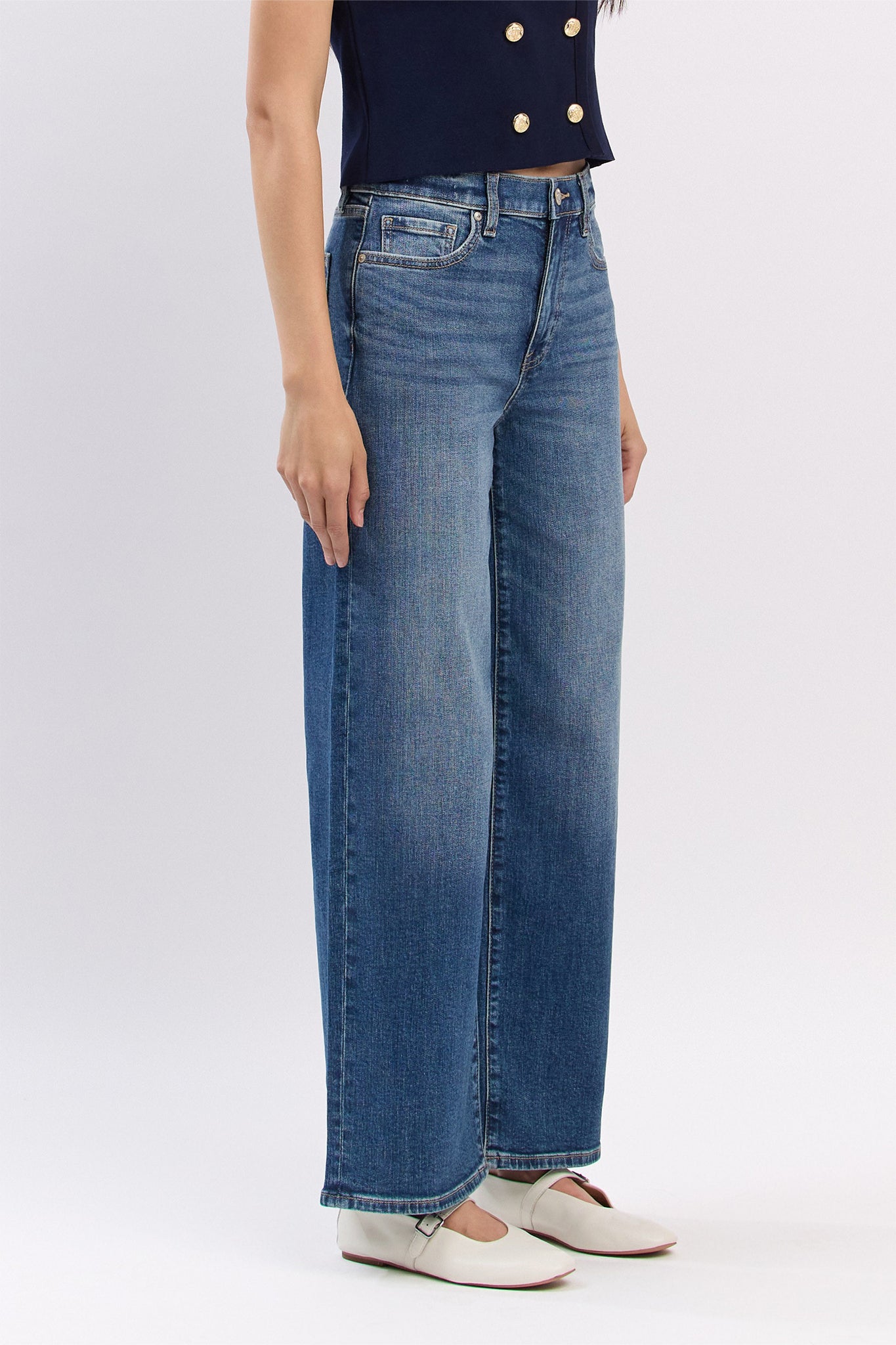 Eunina Brit Wide Leg in Bloom