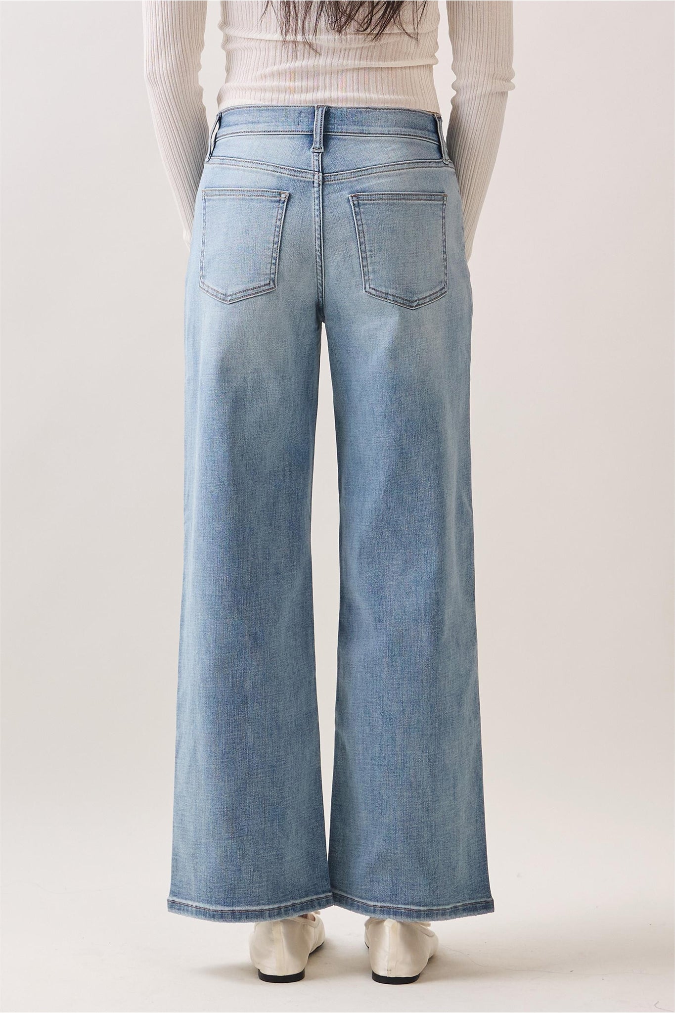 Eunina Brit Wide Leg Jeans in Prescott