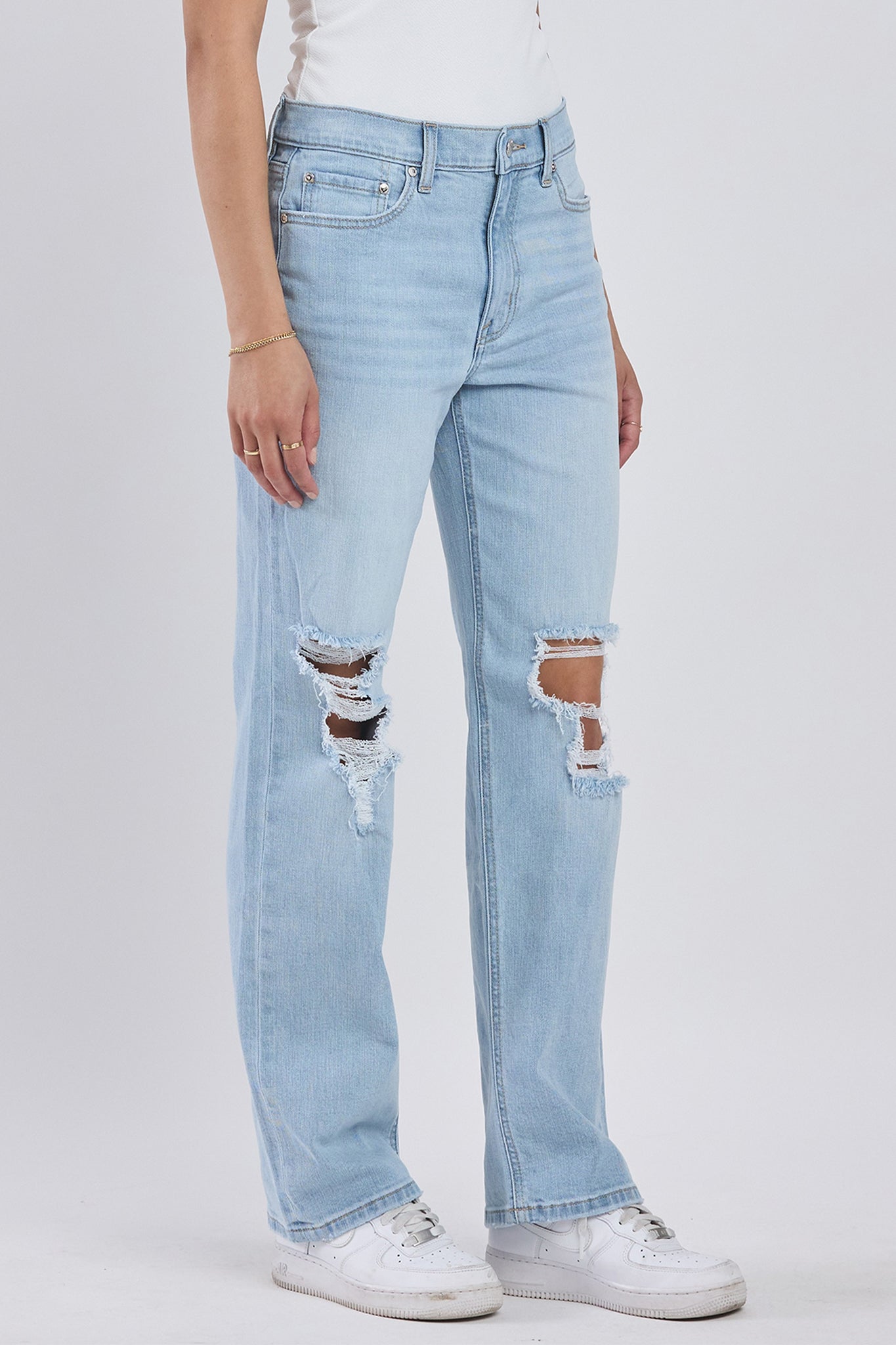 Eunina Codi Dad Jeans in Barker