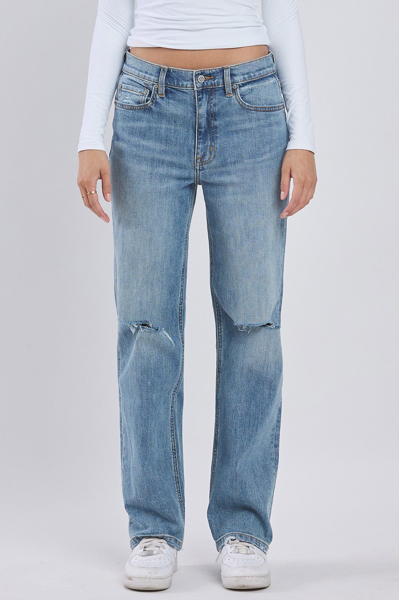 Eunina Codi Dad Jeans in Joshua Cove