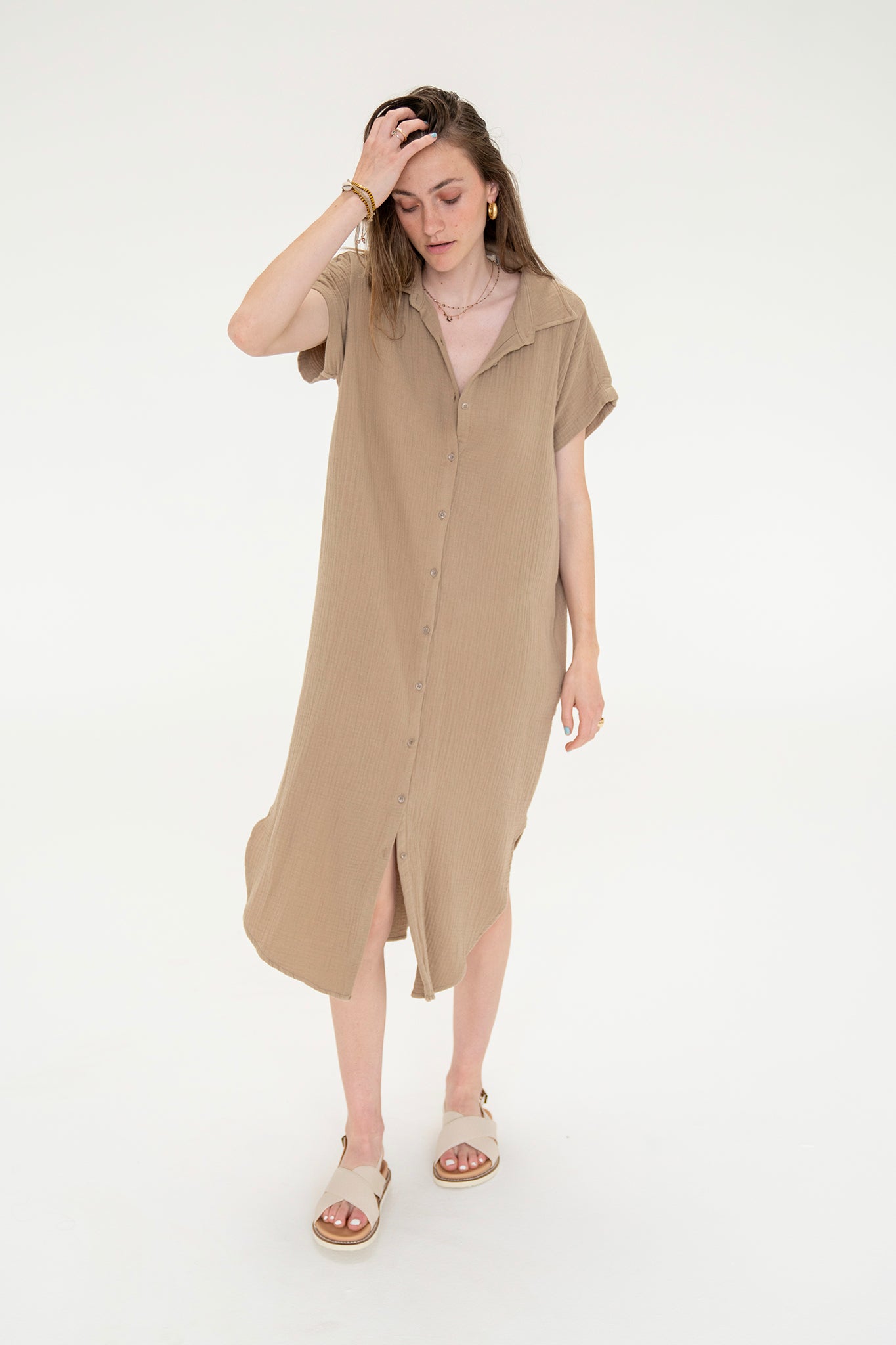 Ferlo Maxi Shirt Dress