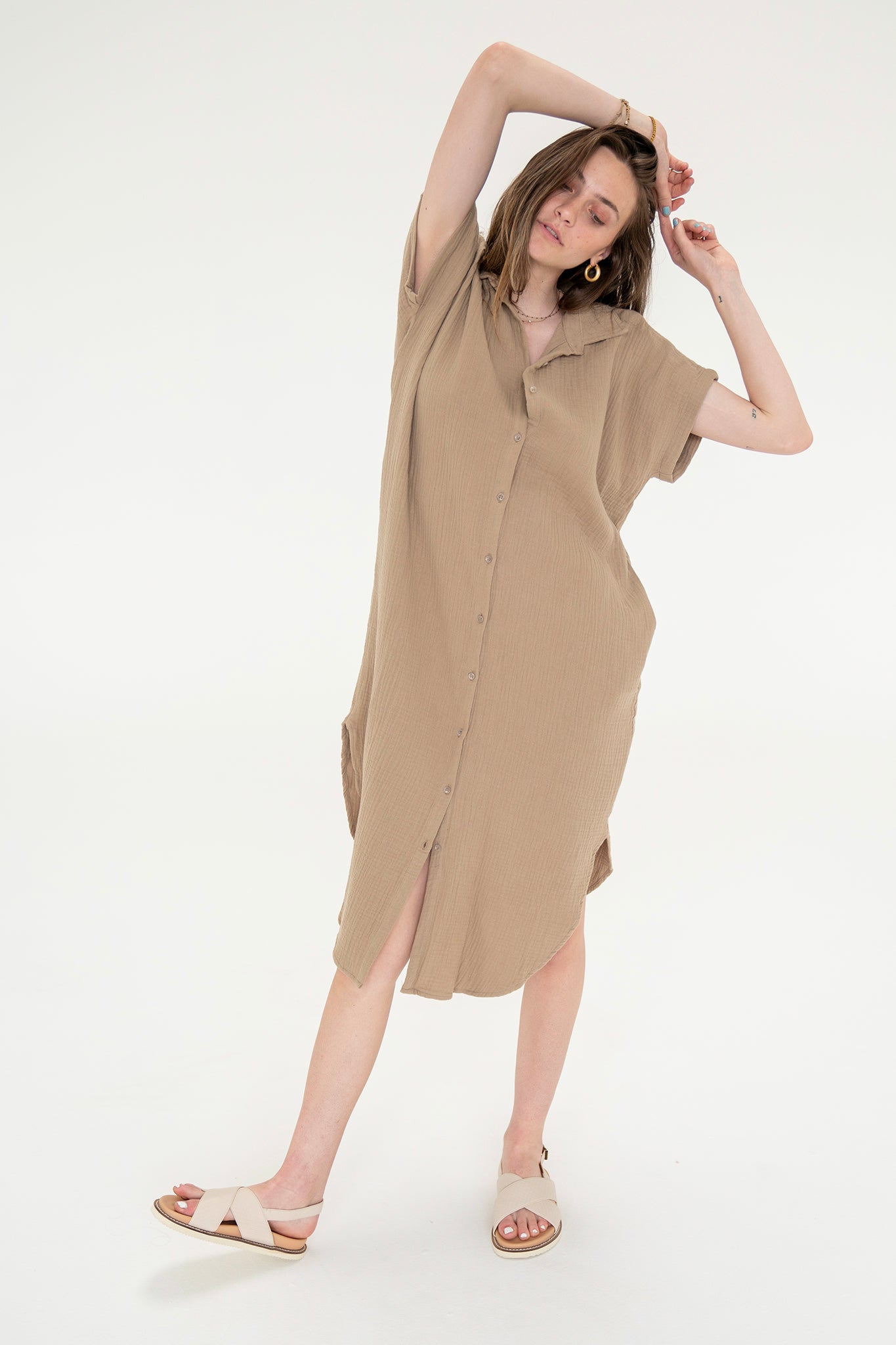 Ferlo Maxi Shirt Dress