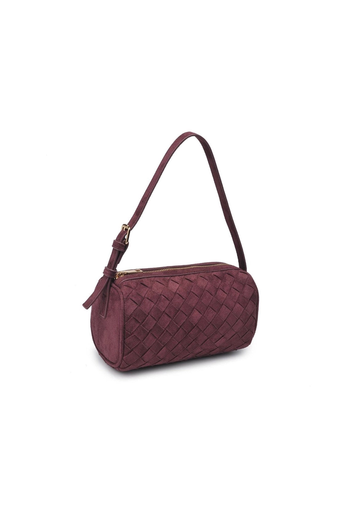 Harper Shoulder Bag in Wine