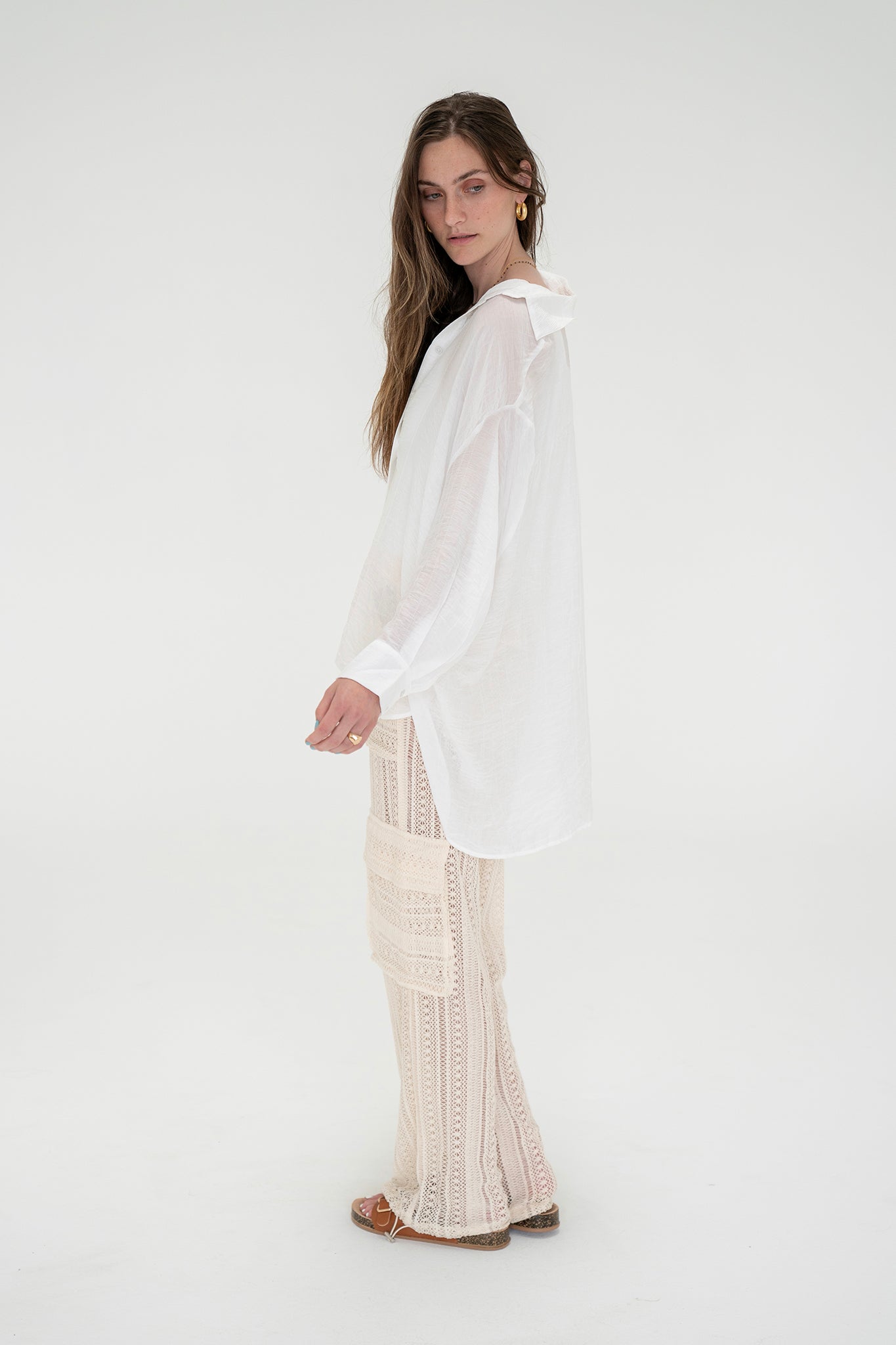 Kumsal Crochet Cargo Pants