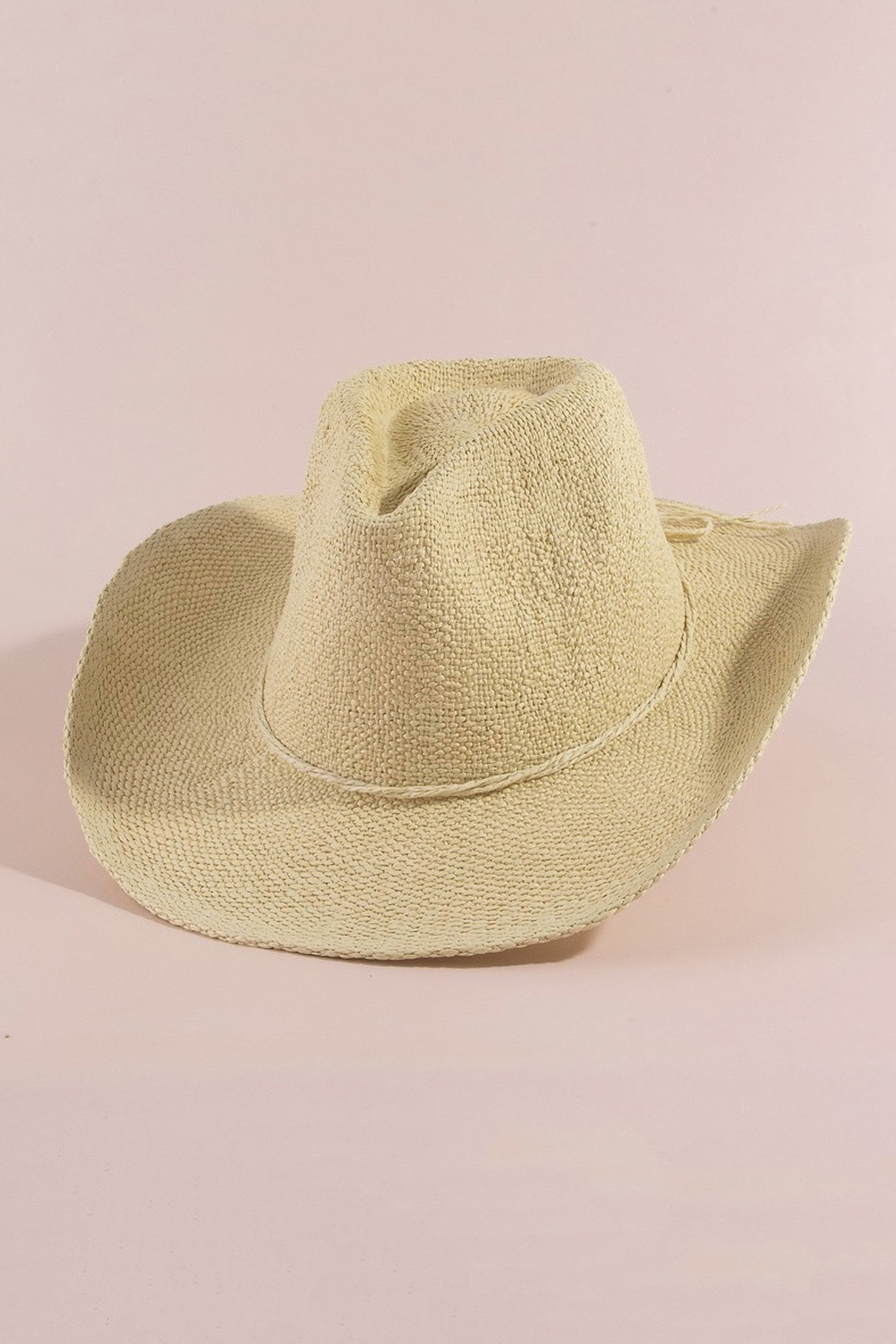 Golden Mesa Straw Hat in Ivory