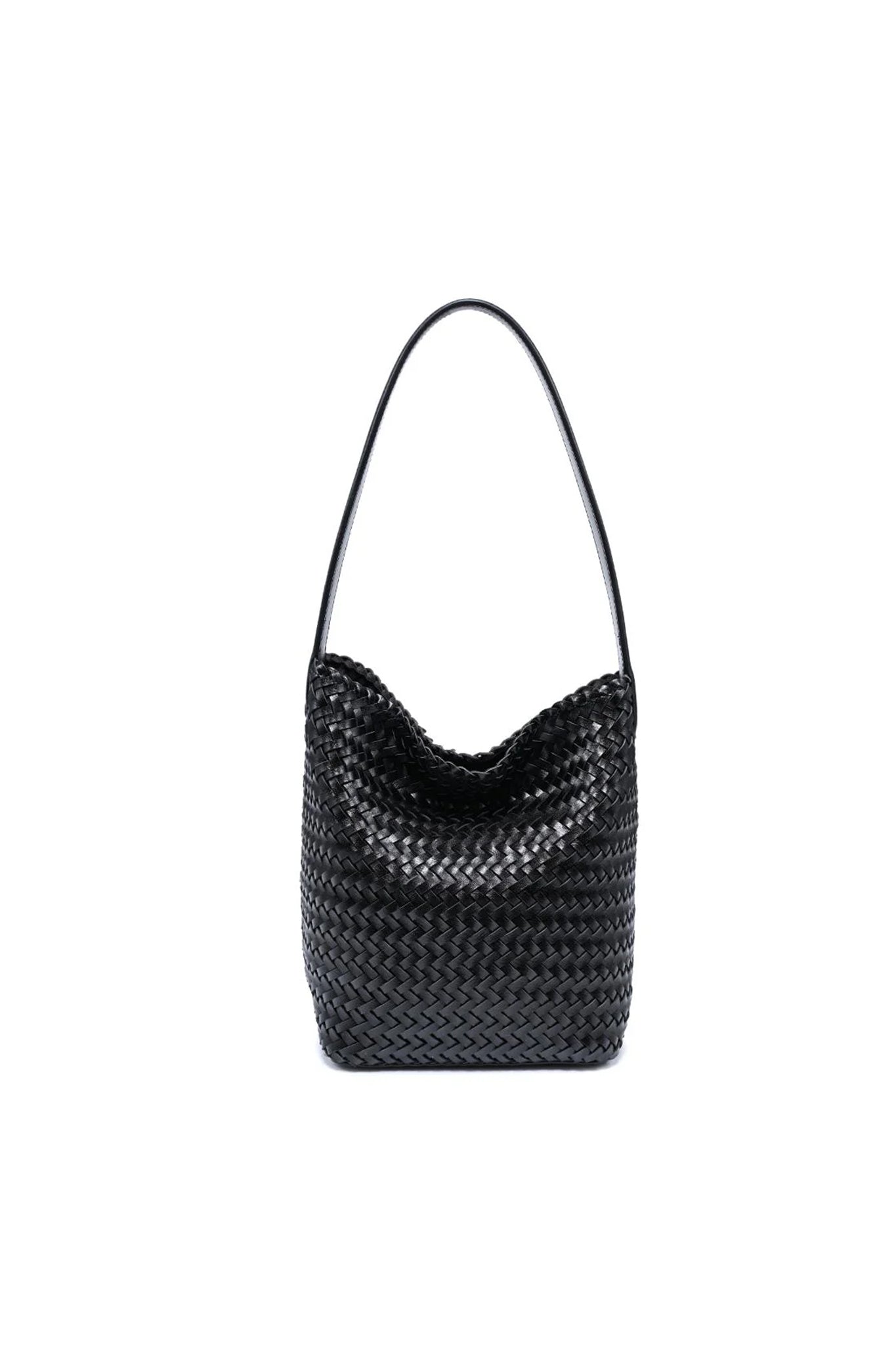 Marina Bucket Tote in Black