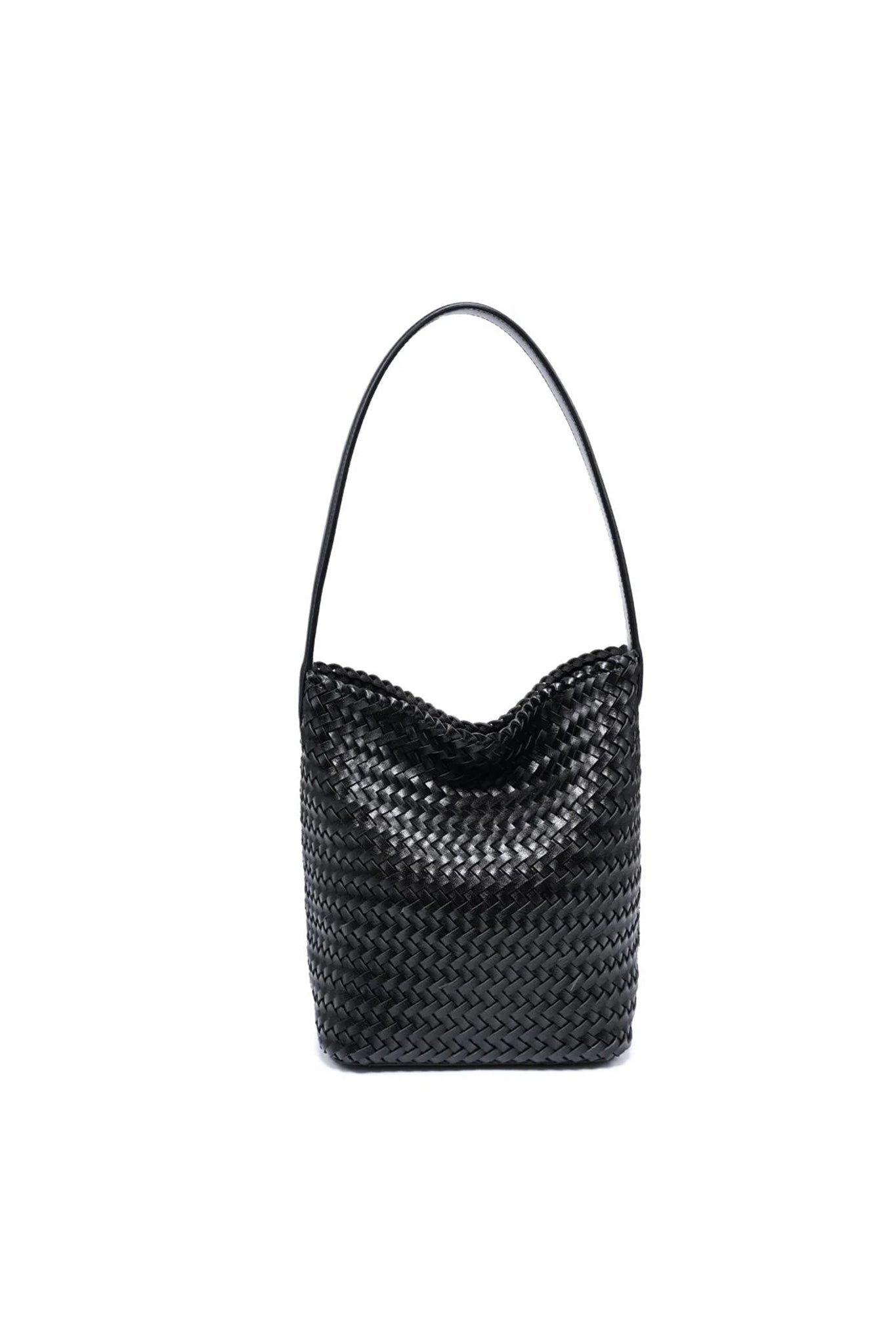 Marina Bucket Tote in Black