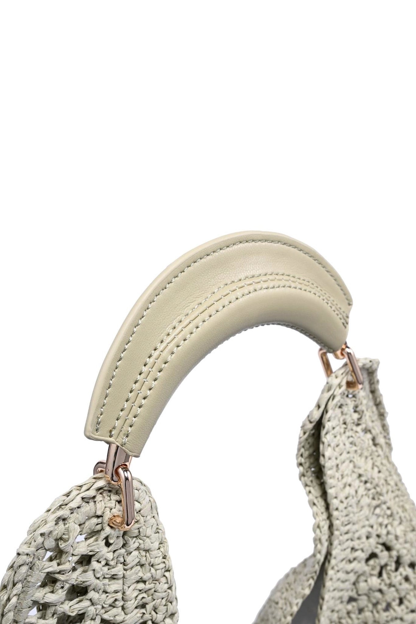 Marisol Crochet Hobo Bag in Sage