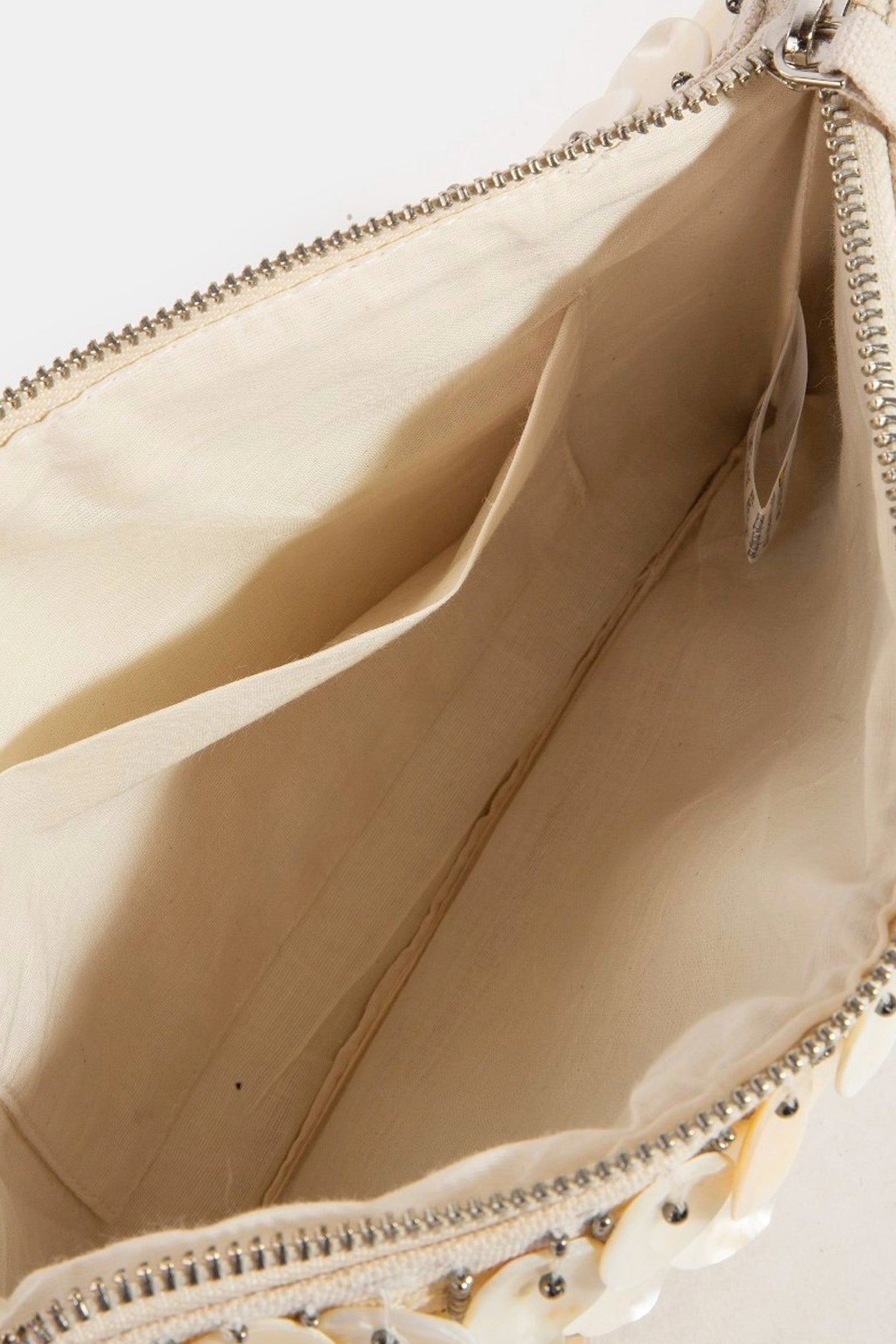 Mother Of Pearl Shell Discs Handbag