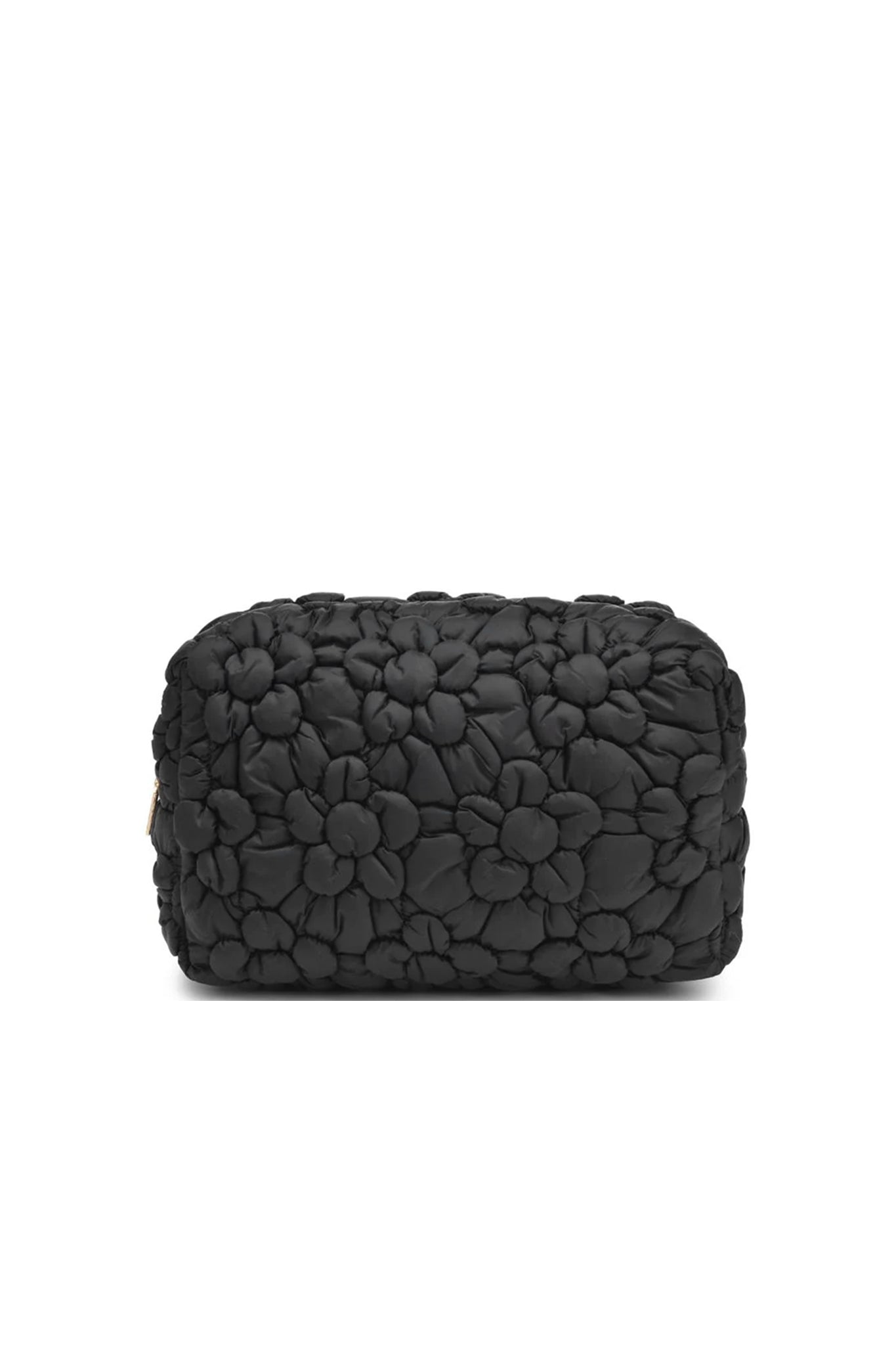Nylon Cosmetic Pouch in Black