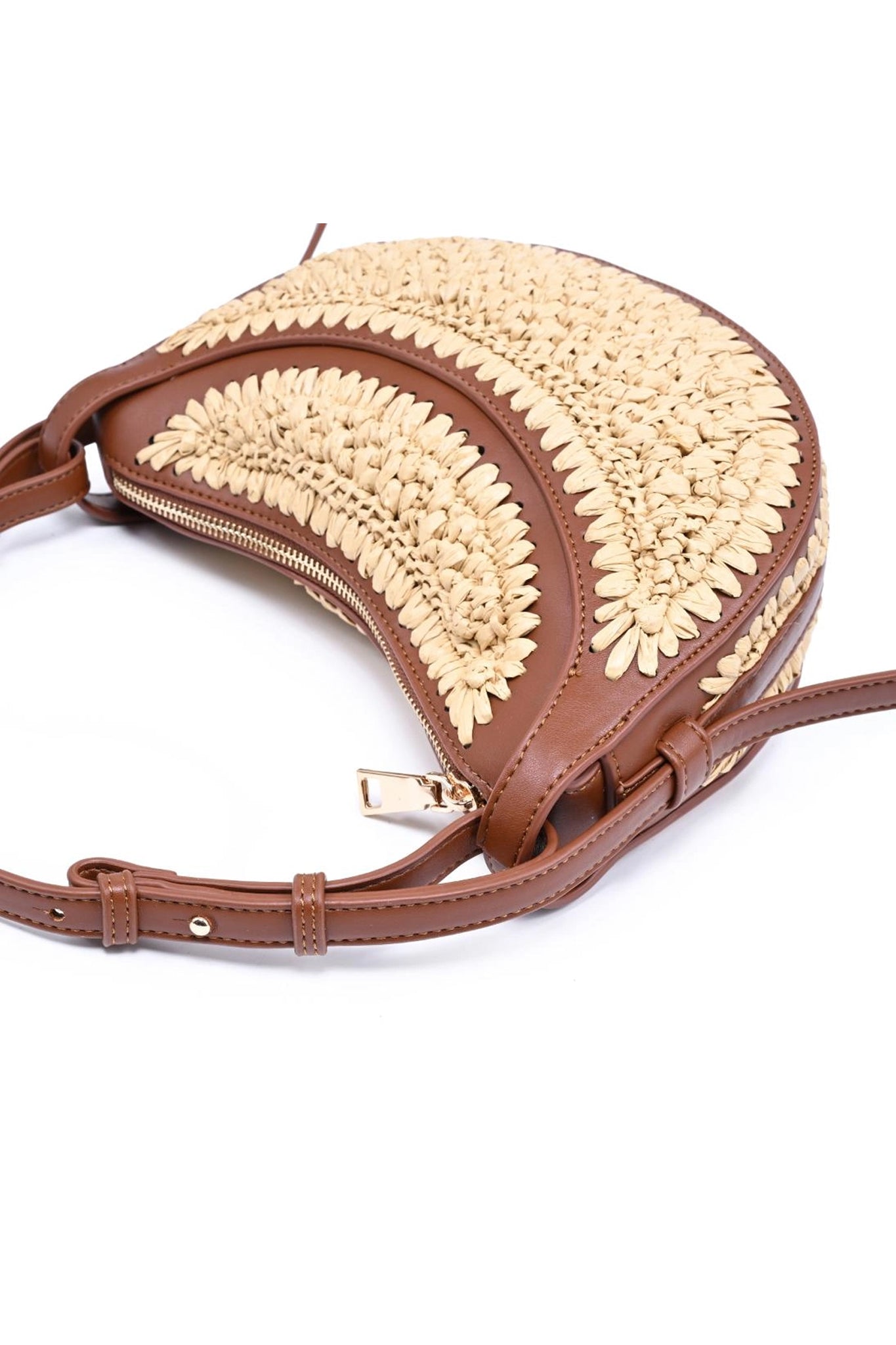 Soleil Crescent Crossbody Bag