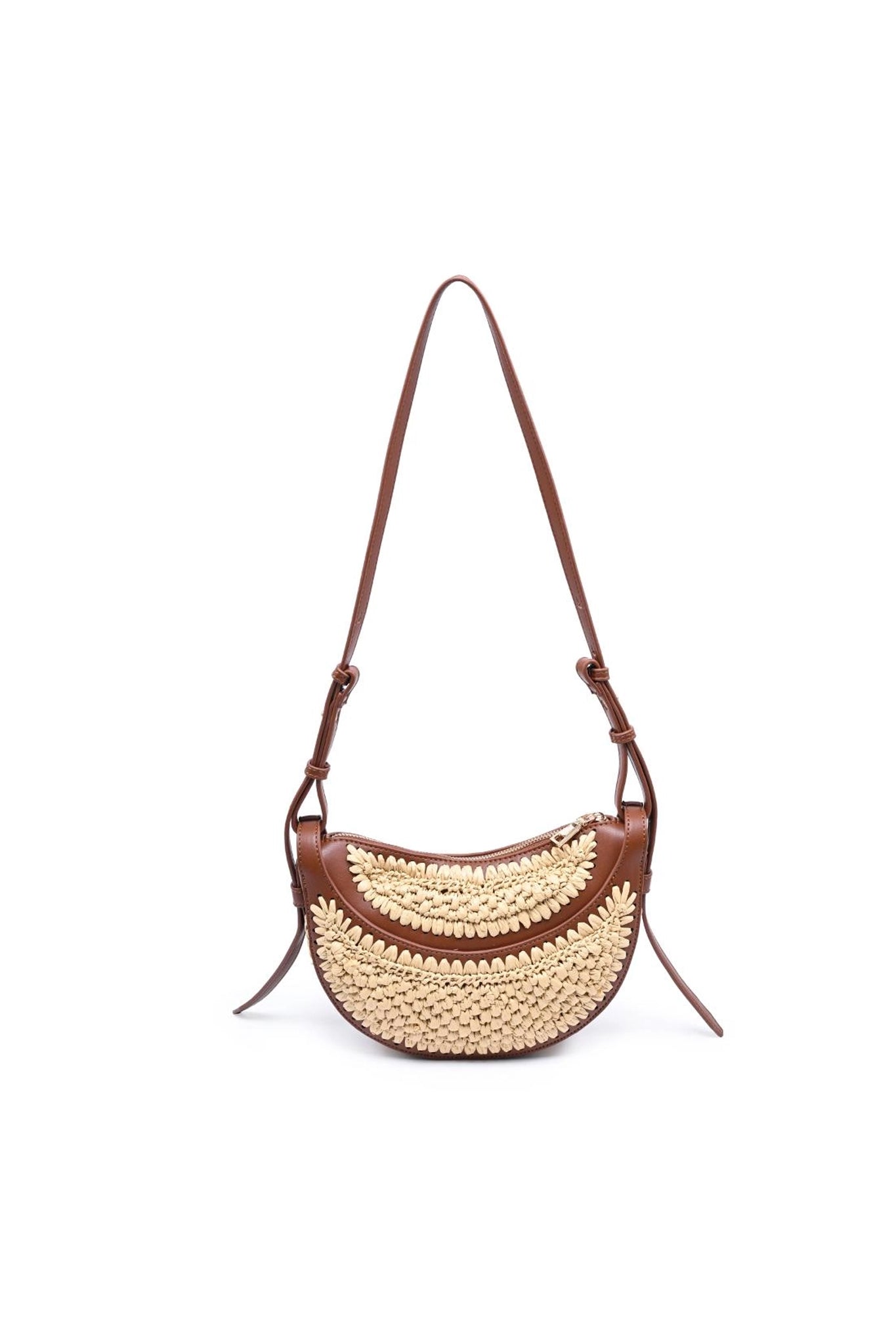 Soleil Crescent Crossbody Bag