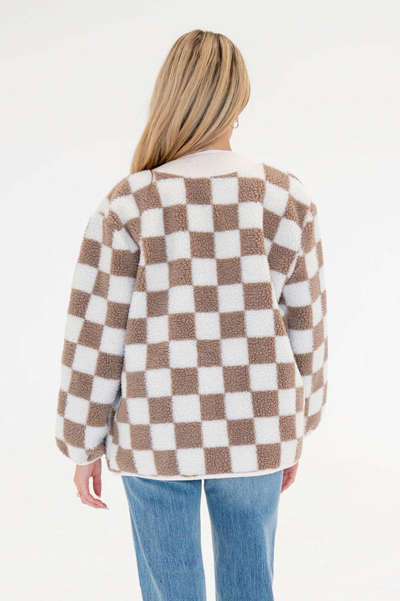 Tecopa Sherpa Jacket in Latte