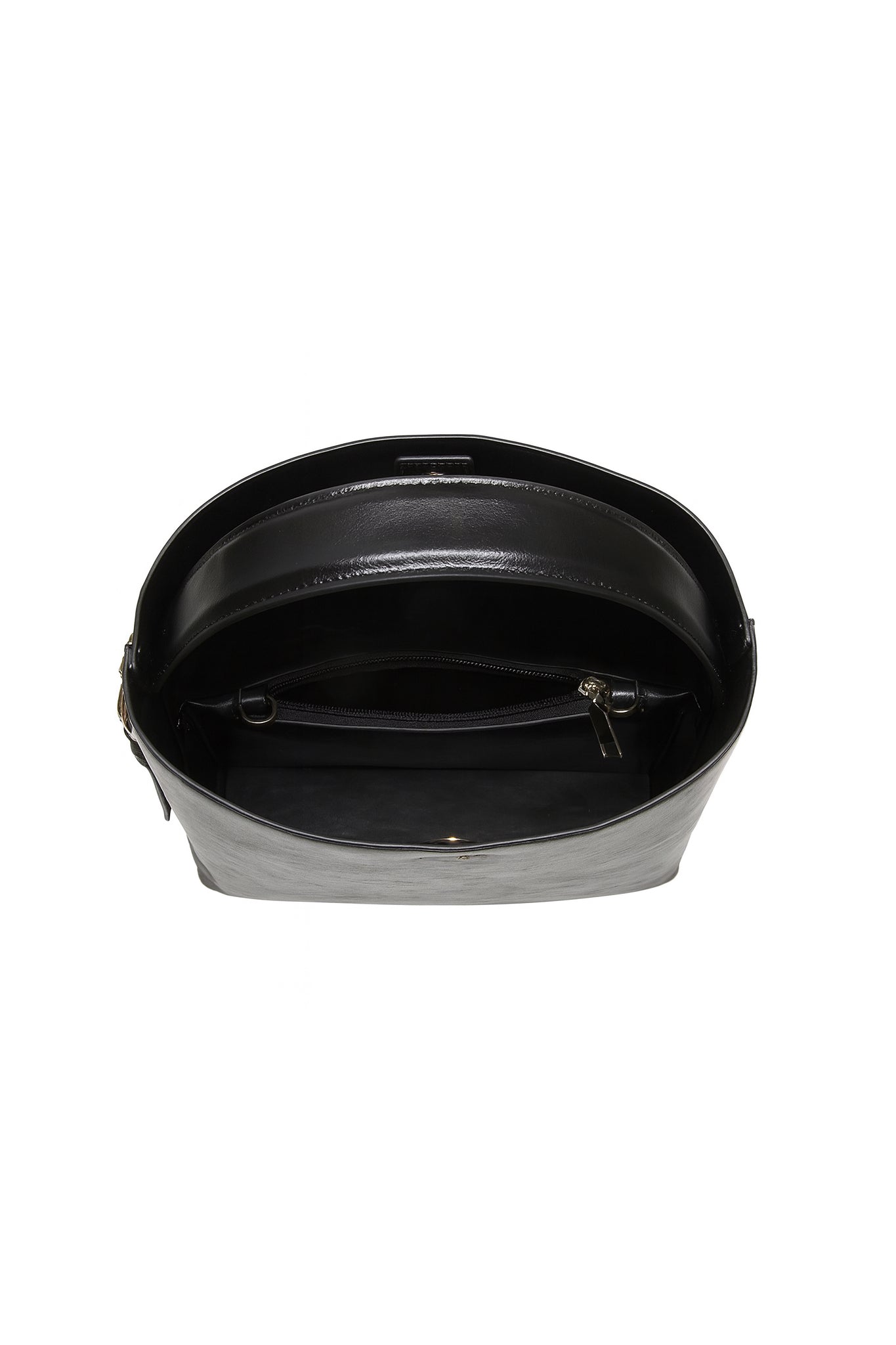 Elegant black top handle hobo bag from Larrea Cove's new arrivals, blending coastal charm with timeless accessory style.