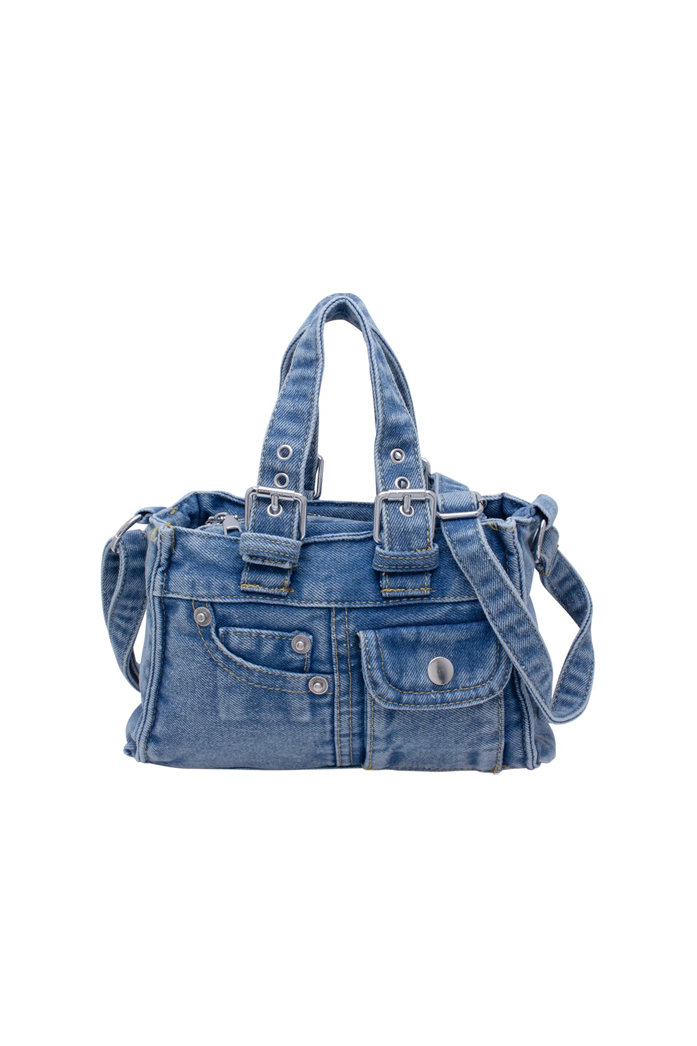 Westward Denim Mini Satchel