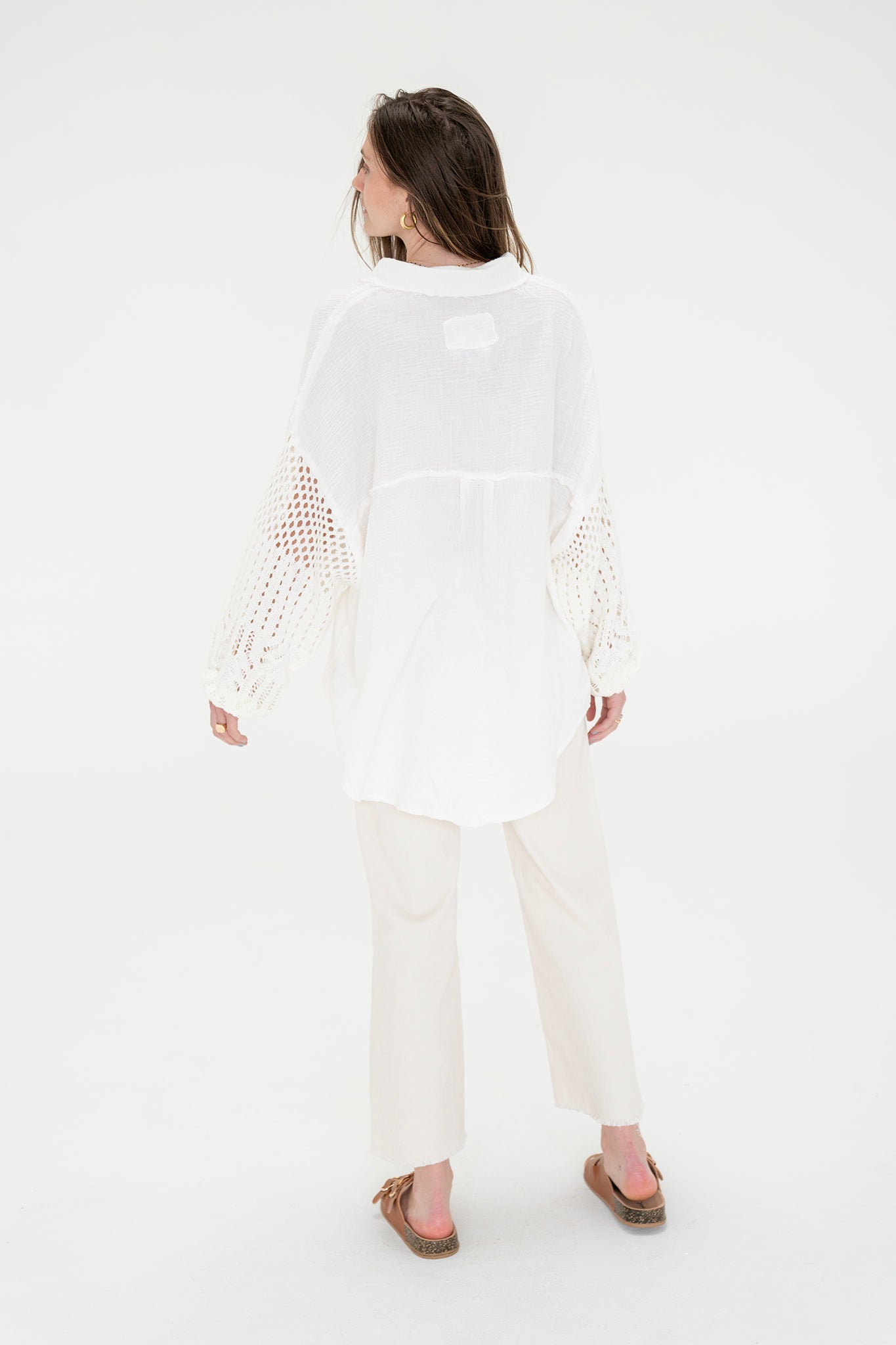 Wisteria Cardigan in Off White