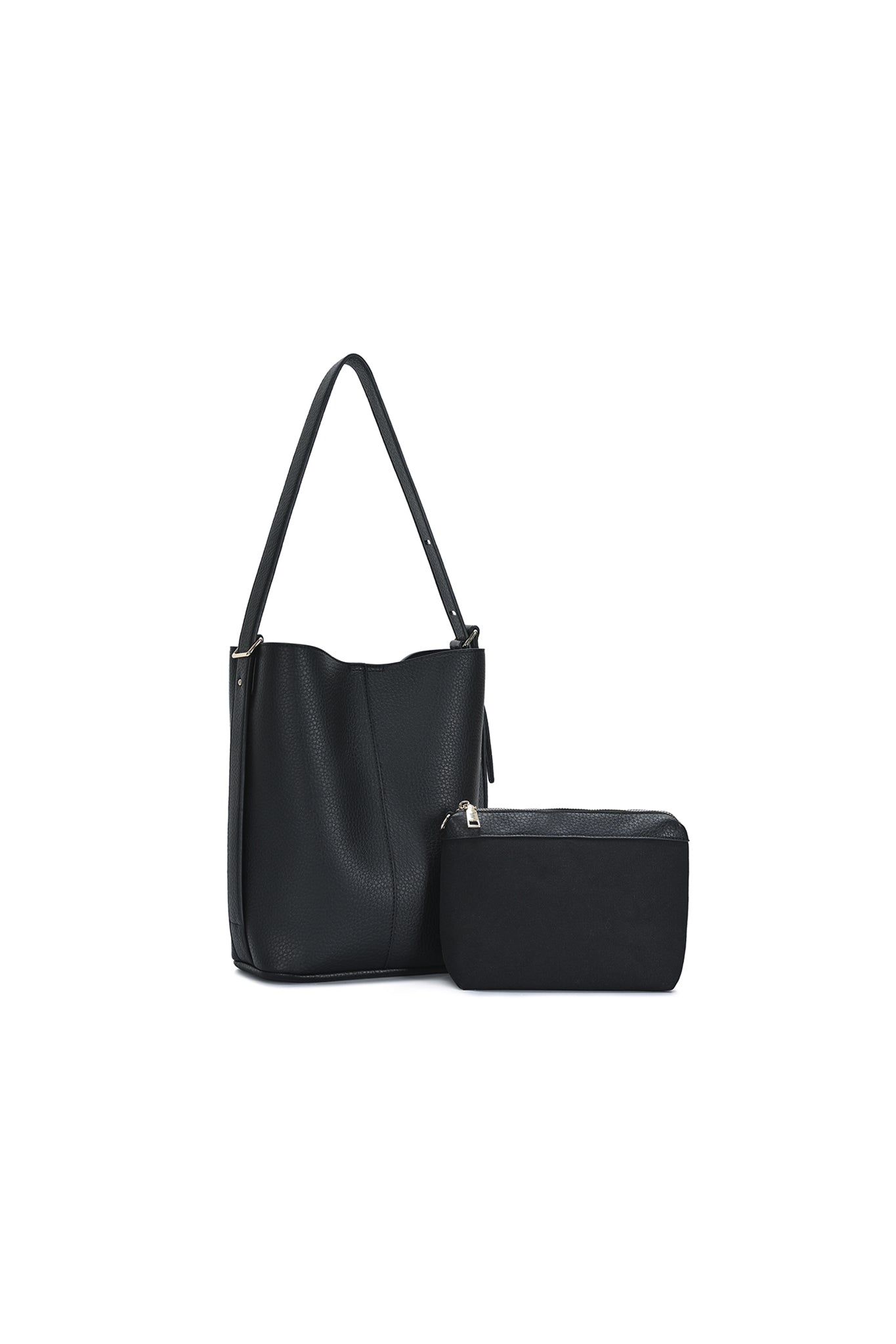 Elegantly crafted Zia hobo bag in black, a boho accessory from Larrea Cove's new arrivals, perfect for coastal adventures.