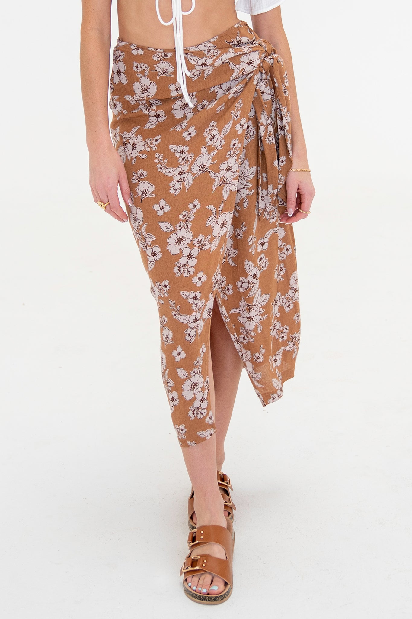 Bloom Wrap Skirt