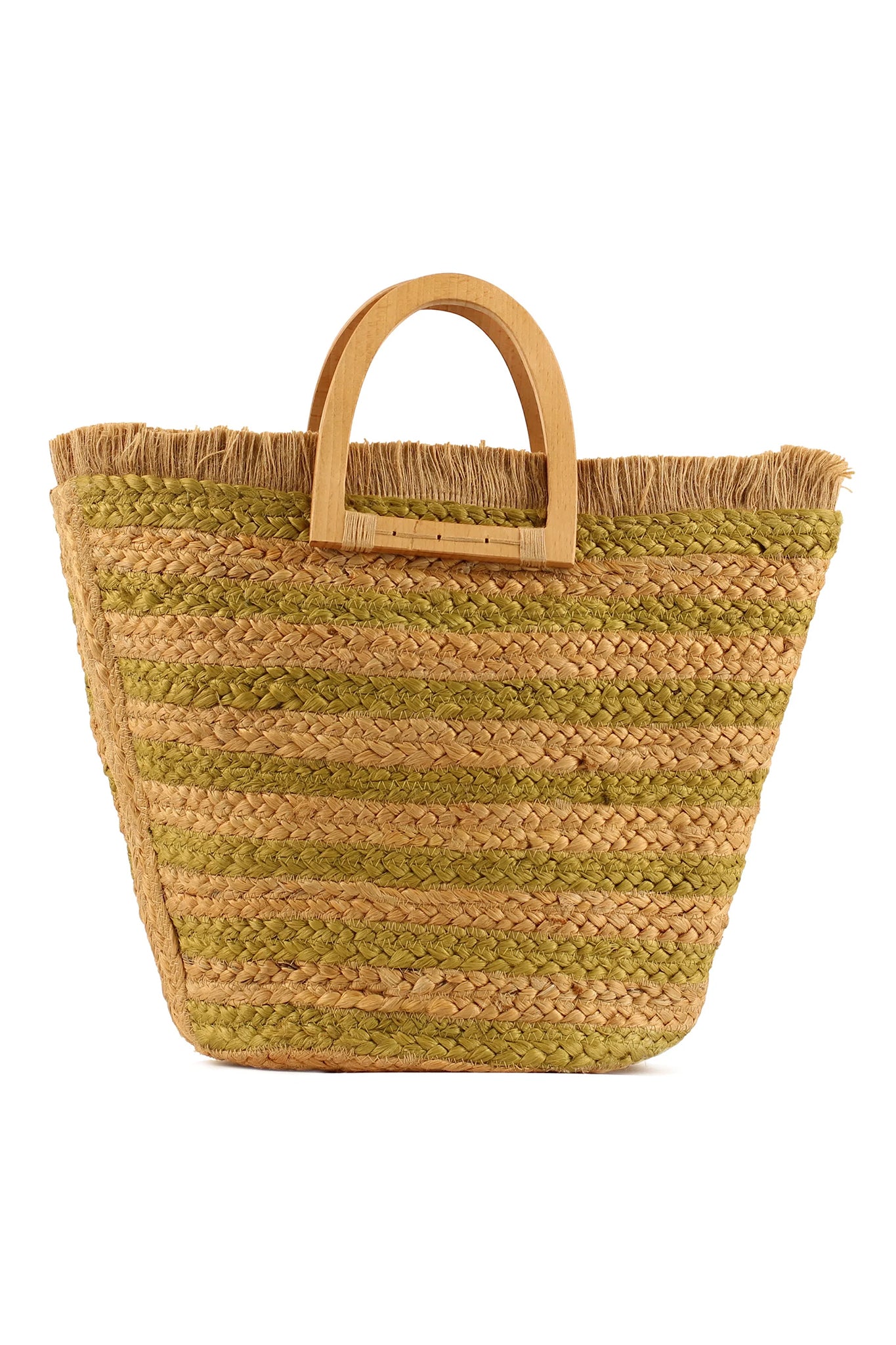 Hashree Tote in Dark Citron
