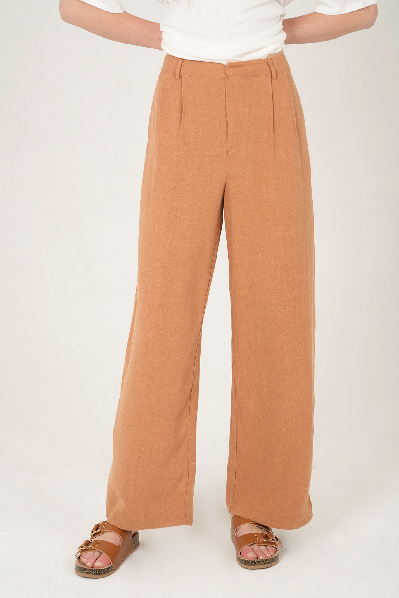 View 1 of Zuma Linen Pants, a Pants from Larrea Cove. Detail: 
The perfect summer staple ...