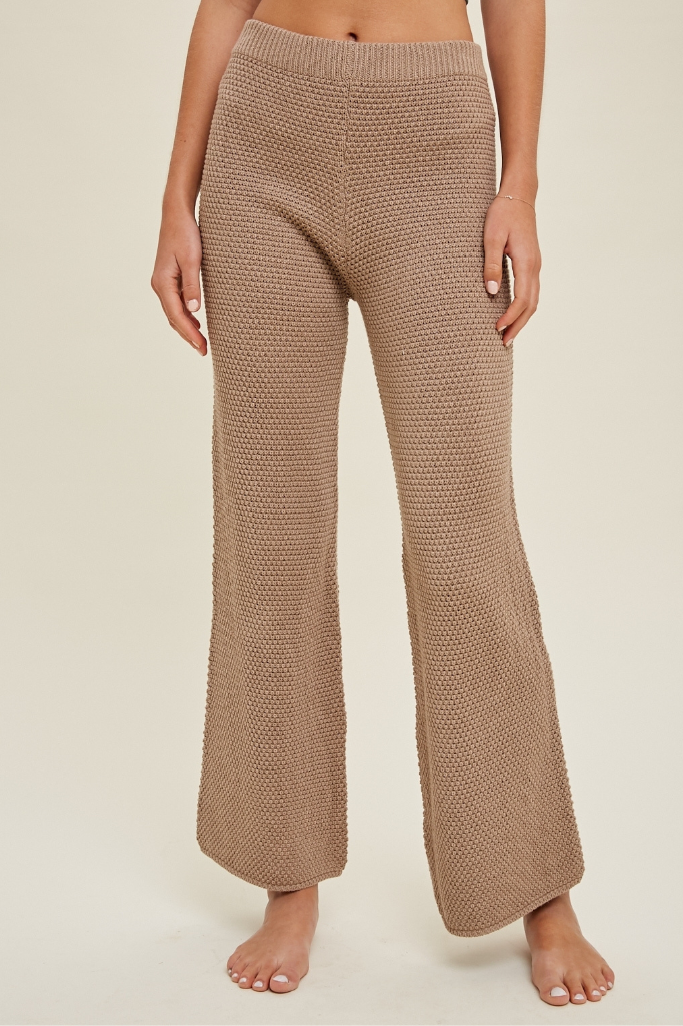 Sandy Plains Sweater Pants in Mocha