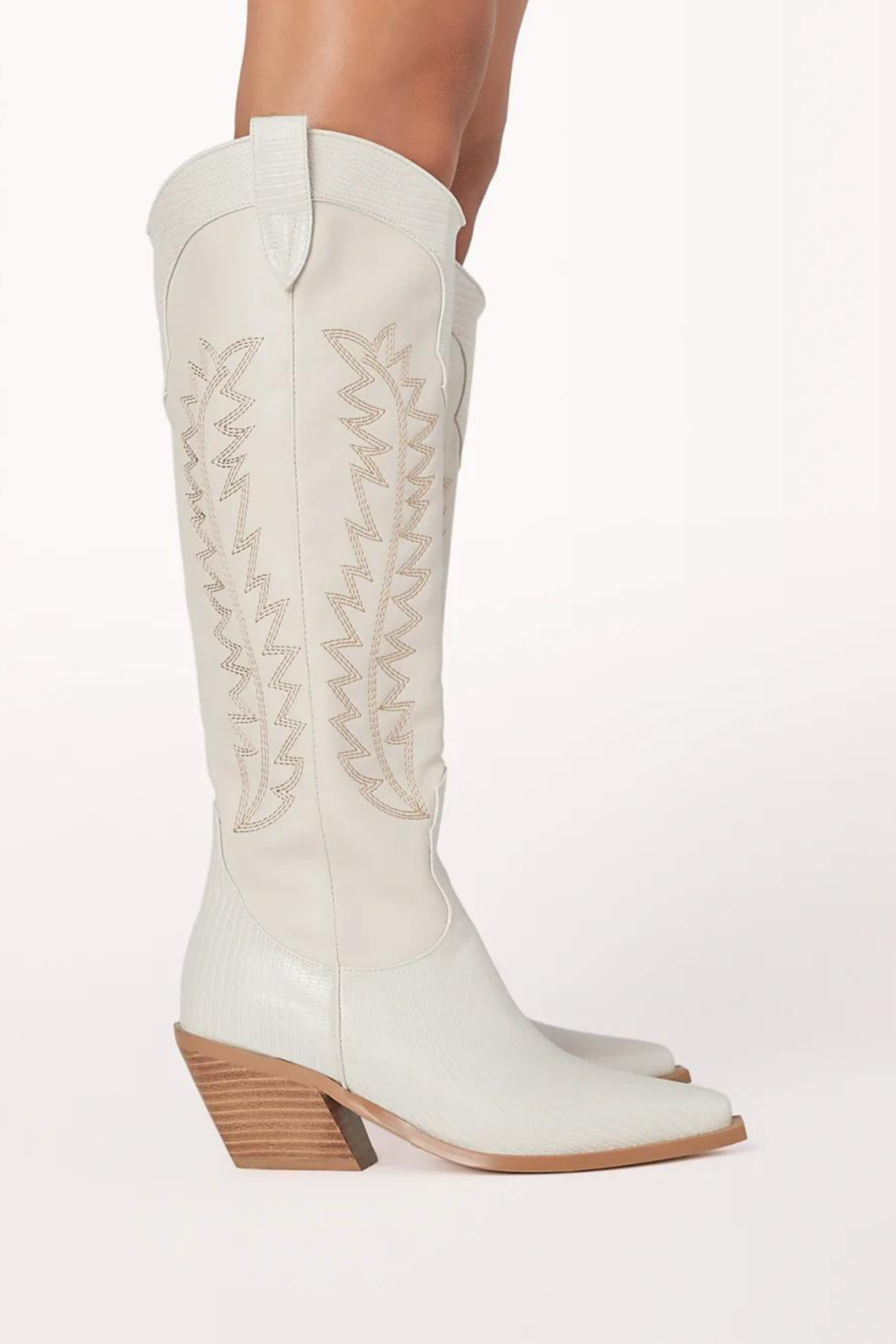 Billini Ukiri Cowboy Boot Side View on Model