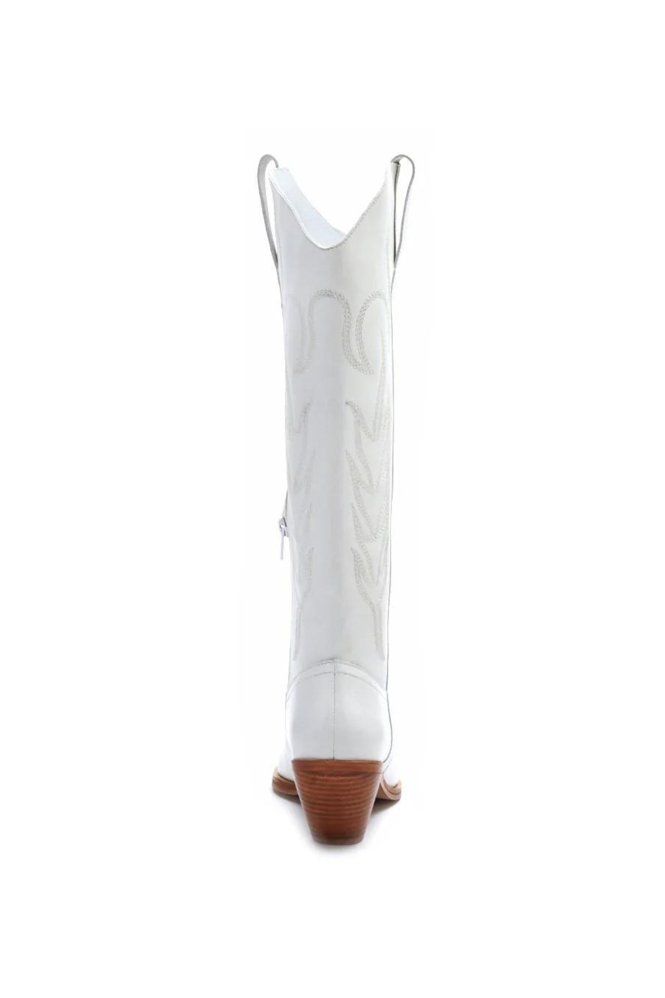 A pair of stylish cowboy boots by Matisse, featuring a sleek monochrome design. The boots have a pointed toe and a mid-calf height, showcasing intricate stitching details. Accompanying the boots are fashionable sunglasses, complementing the overall look. Ideal for a trendy footwear collection, these boots are part of the new product line released in late 2022 and are currently on sale.