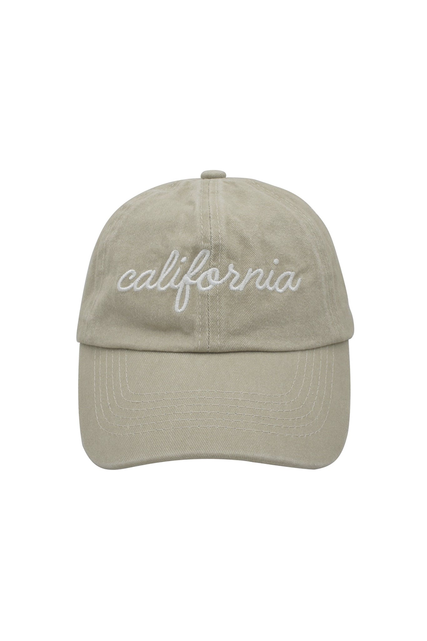 California Baseball Hat in Beige