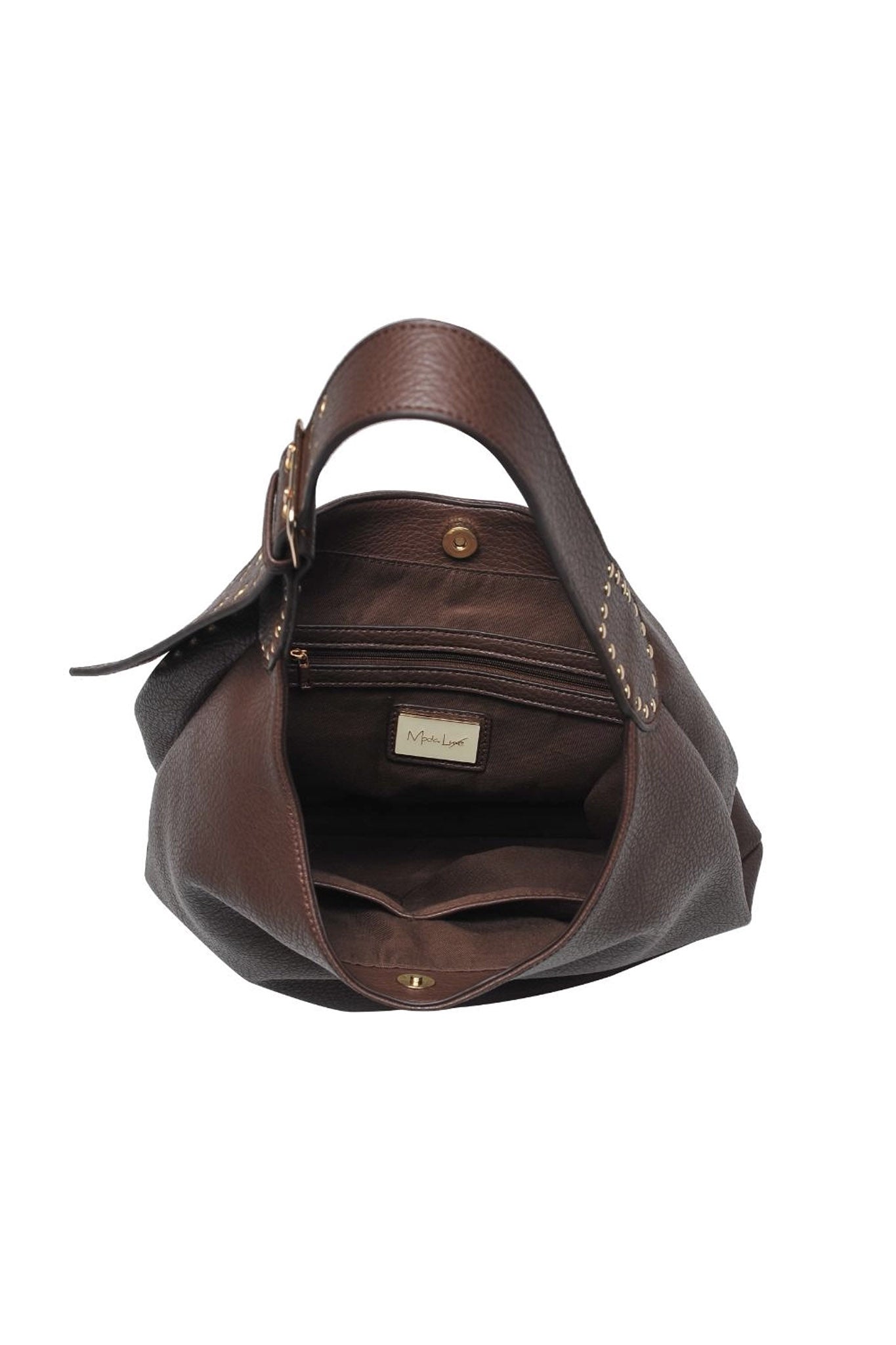 Western Charm Hobo Bag in Chocolate