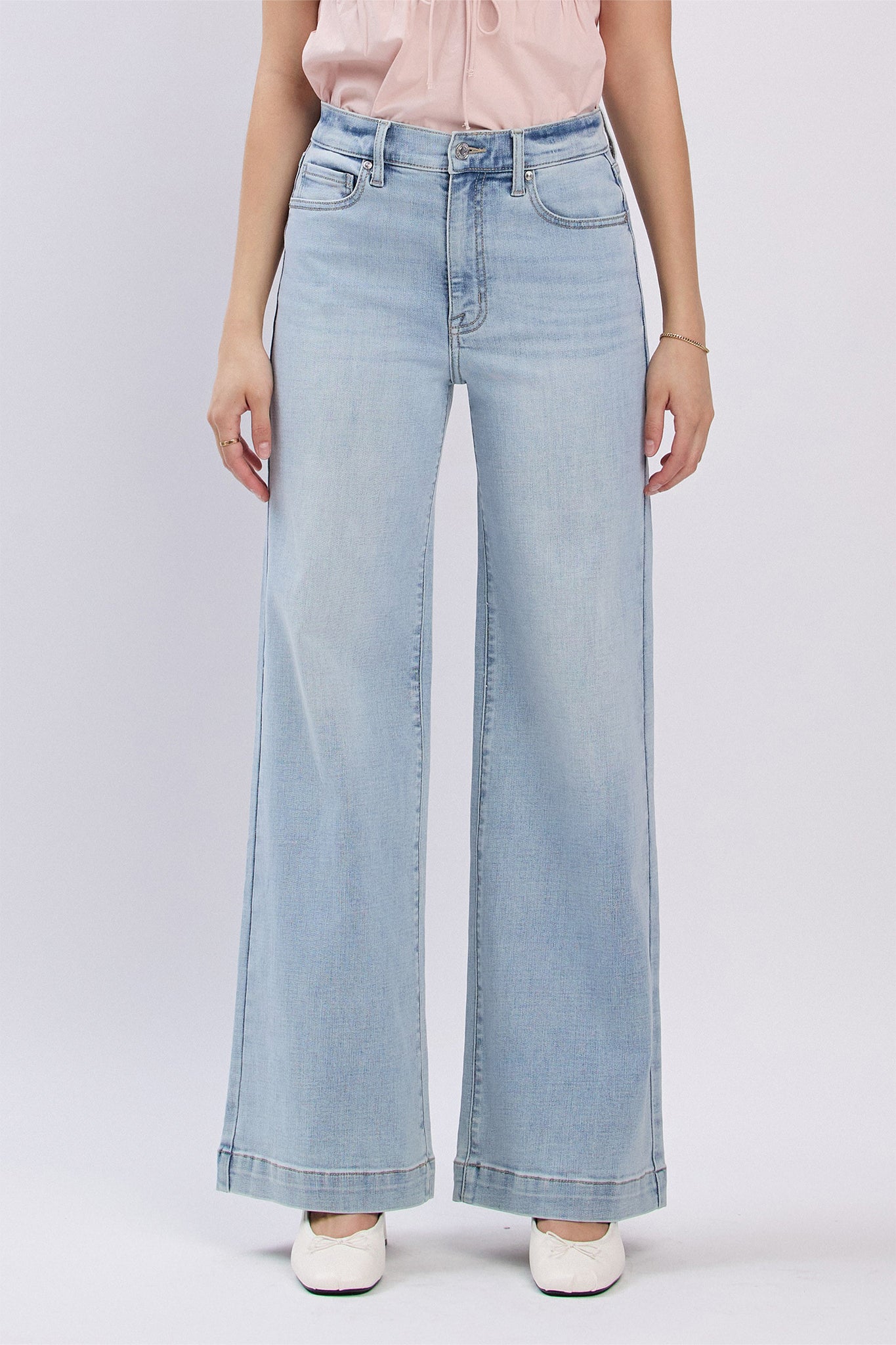 Eunina Chloe Super High Rise Trouser in Bailey