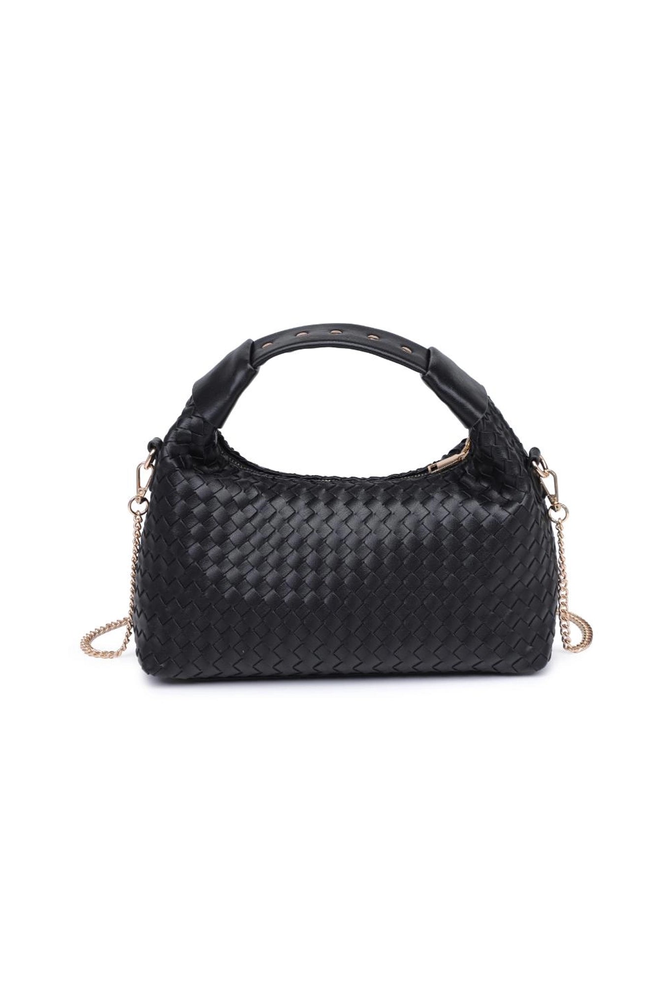 Ripley Woven Crossbody in Black