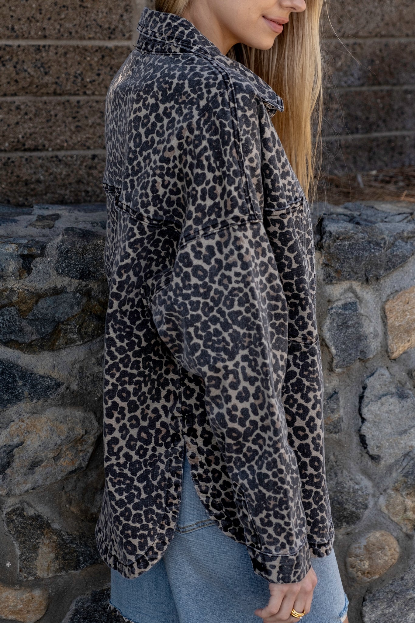Wild & Free Leopard Print Shacket