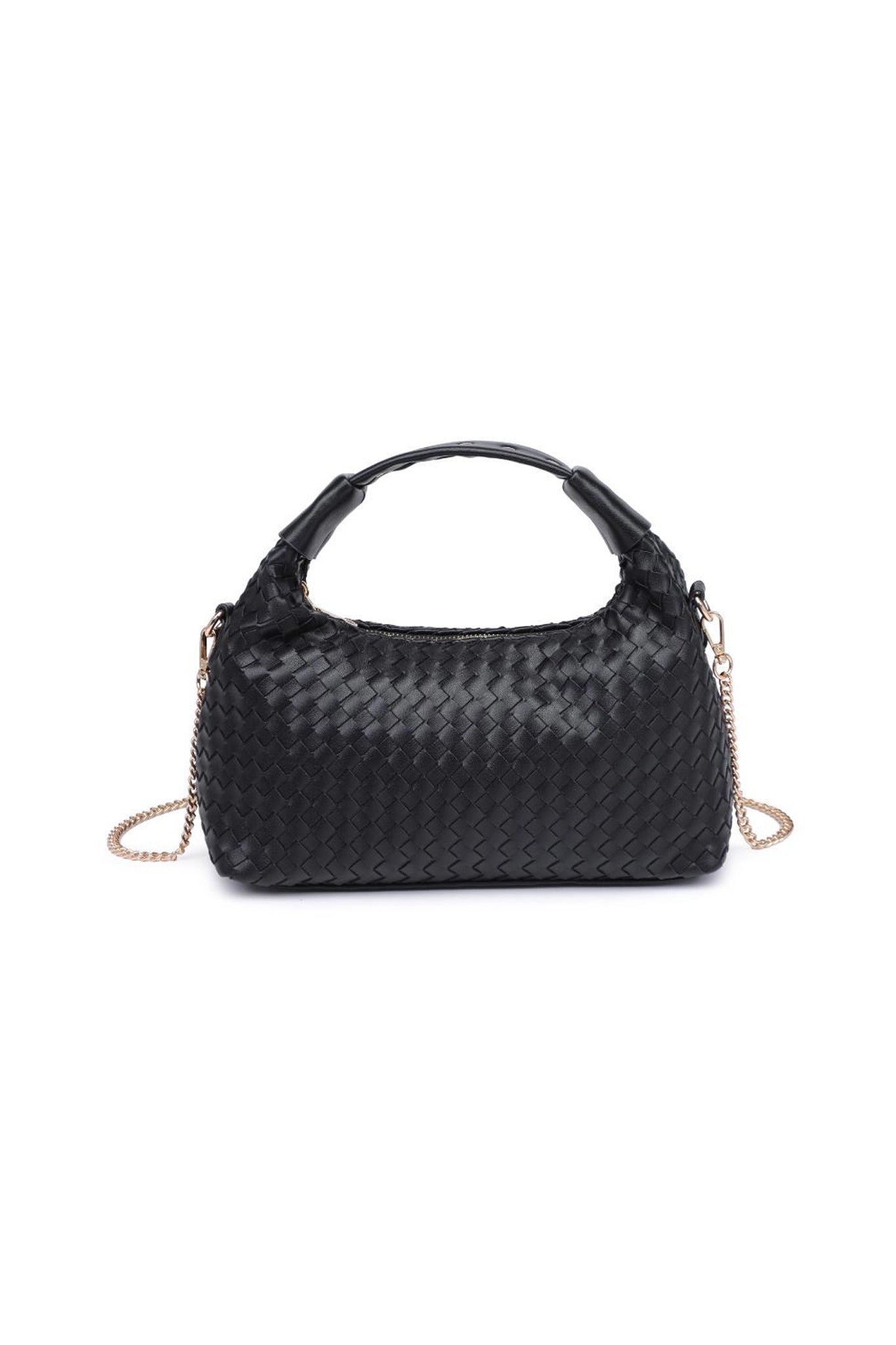 Ripley Woven Crossbody in Black