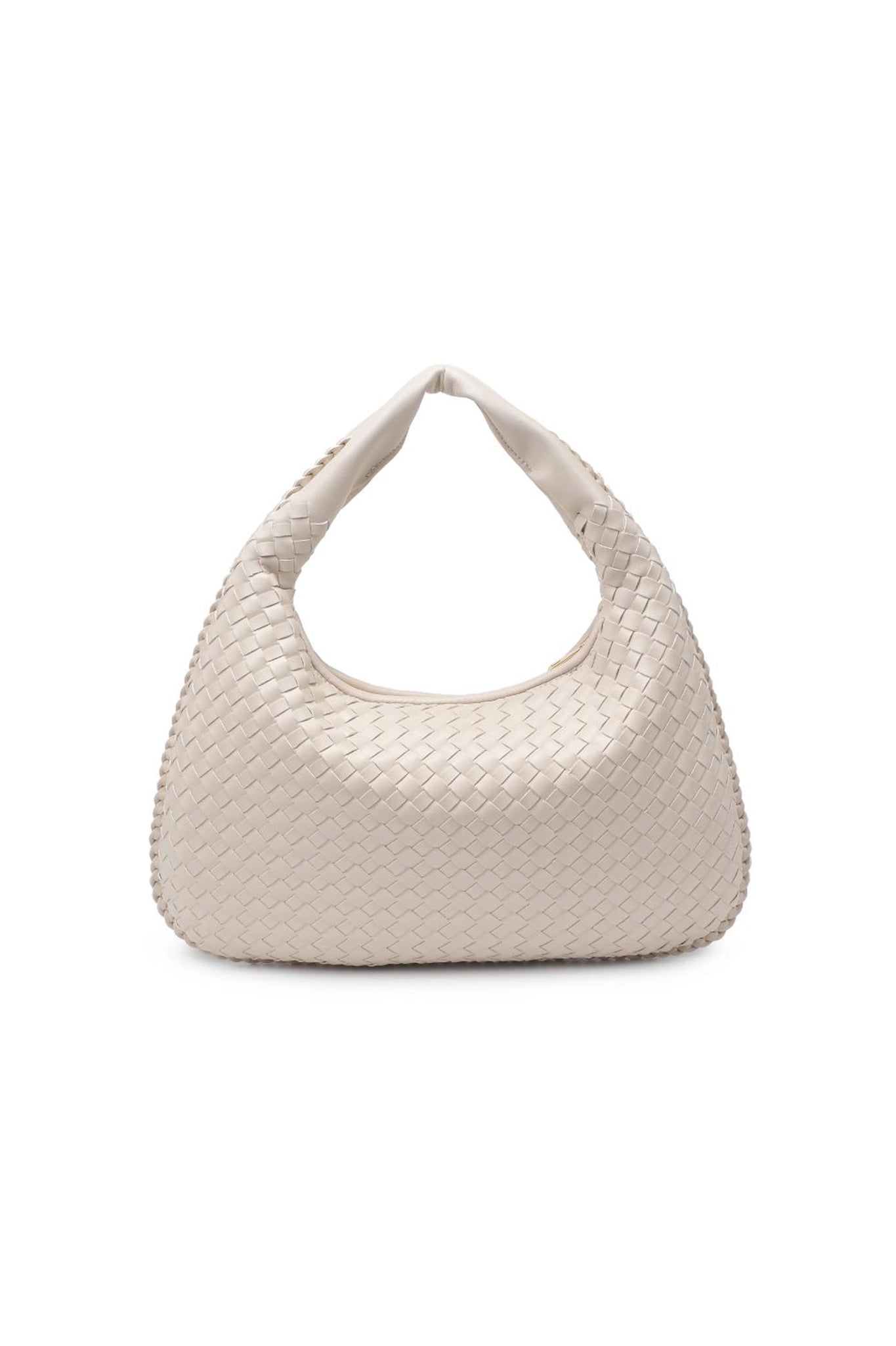 Adela Woven Hobo in Oatmilk