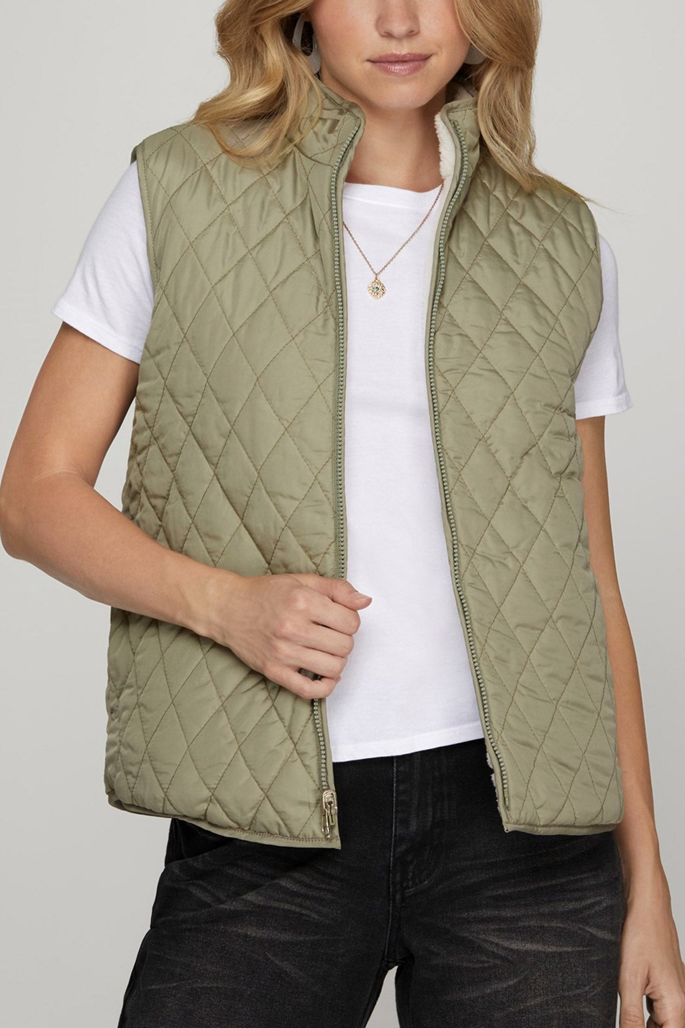 Reversible Fleece Vest