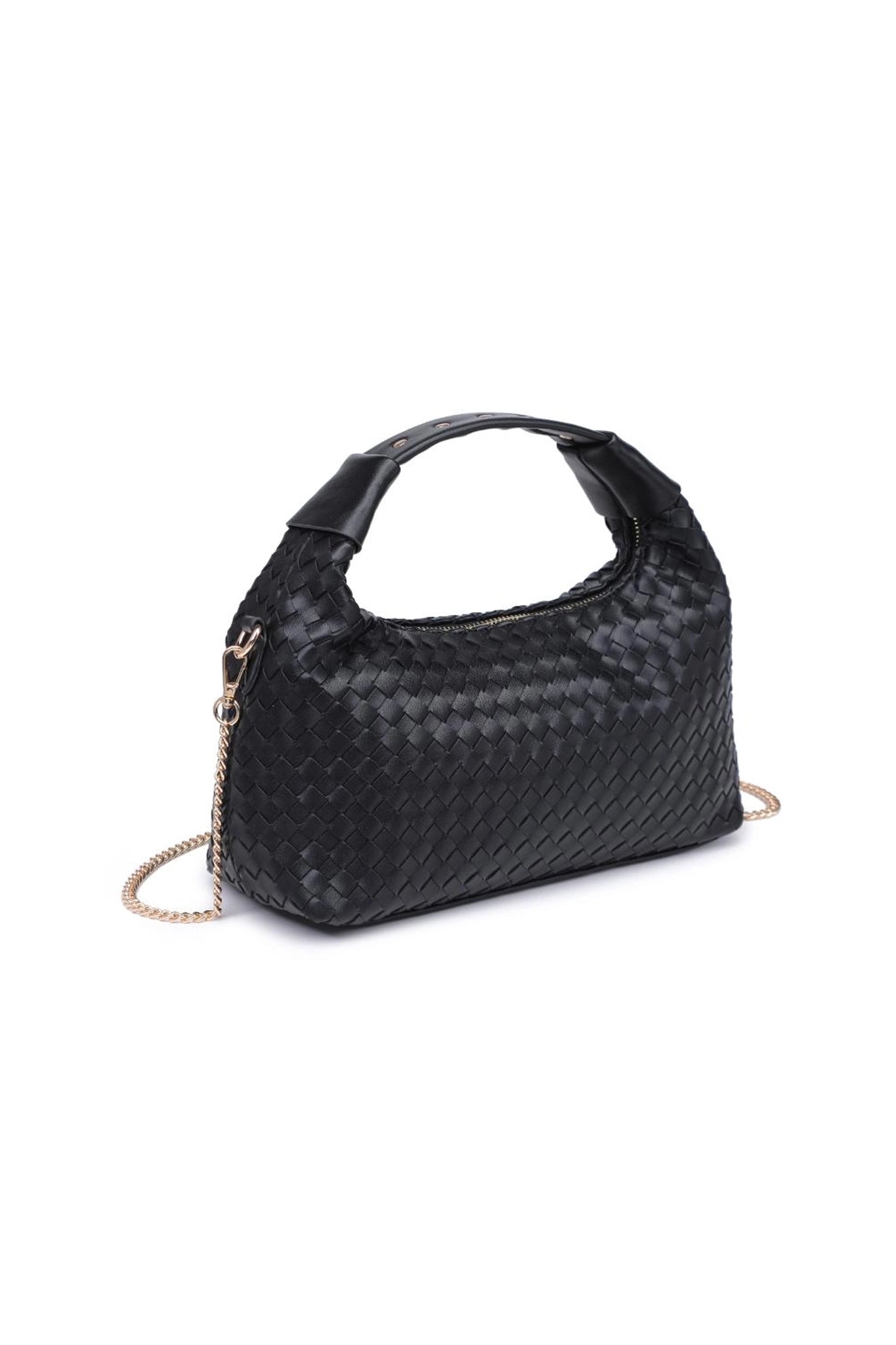 Ripley Woven Crossbody in Black